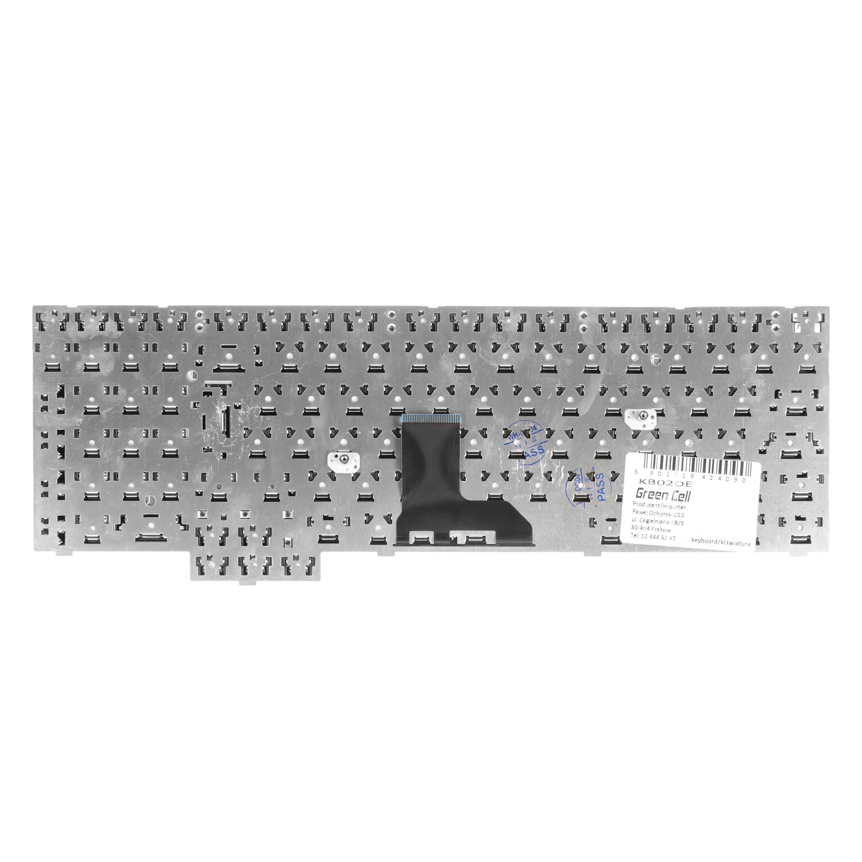 Green Cell German Keyboard for Laptop Samsung R519 R525 R530 R528 R538 R540 R610 R620 R719 RV508 RV510