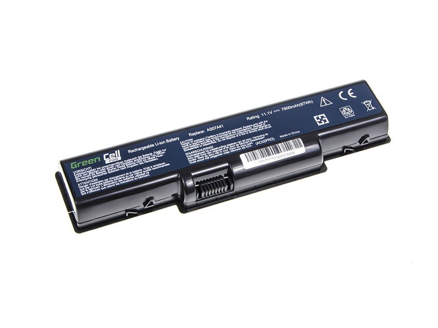 Green Cell AC02PRO Baterie Acer AS07A31 AS07A41 AS07A51,  Acer Aspire 5535 5356 5735 5735Z 5737Z 5738 5740 5740G 7800mAh Li-Ion