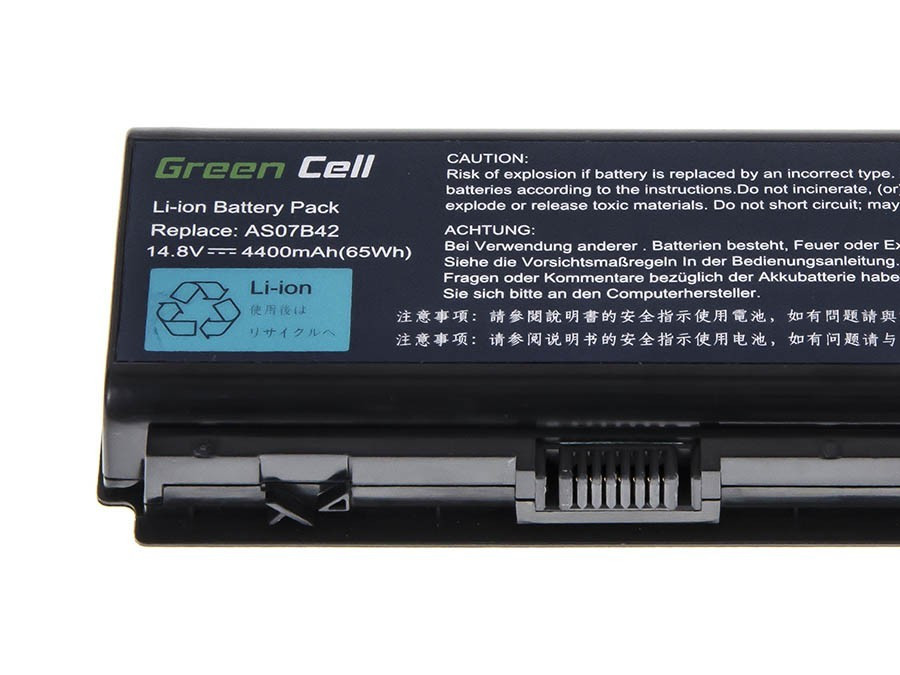 Green Cell AC05 Baterie Acer AS07B31/AS07B32/AS07B41/AS07B42/AS07B51/AS07B52/AS07B61 4400 mAh Li-ion