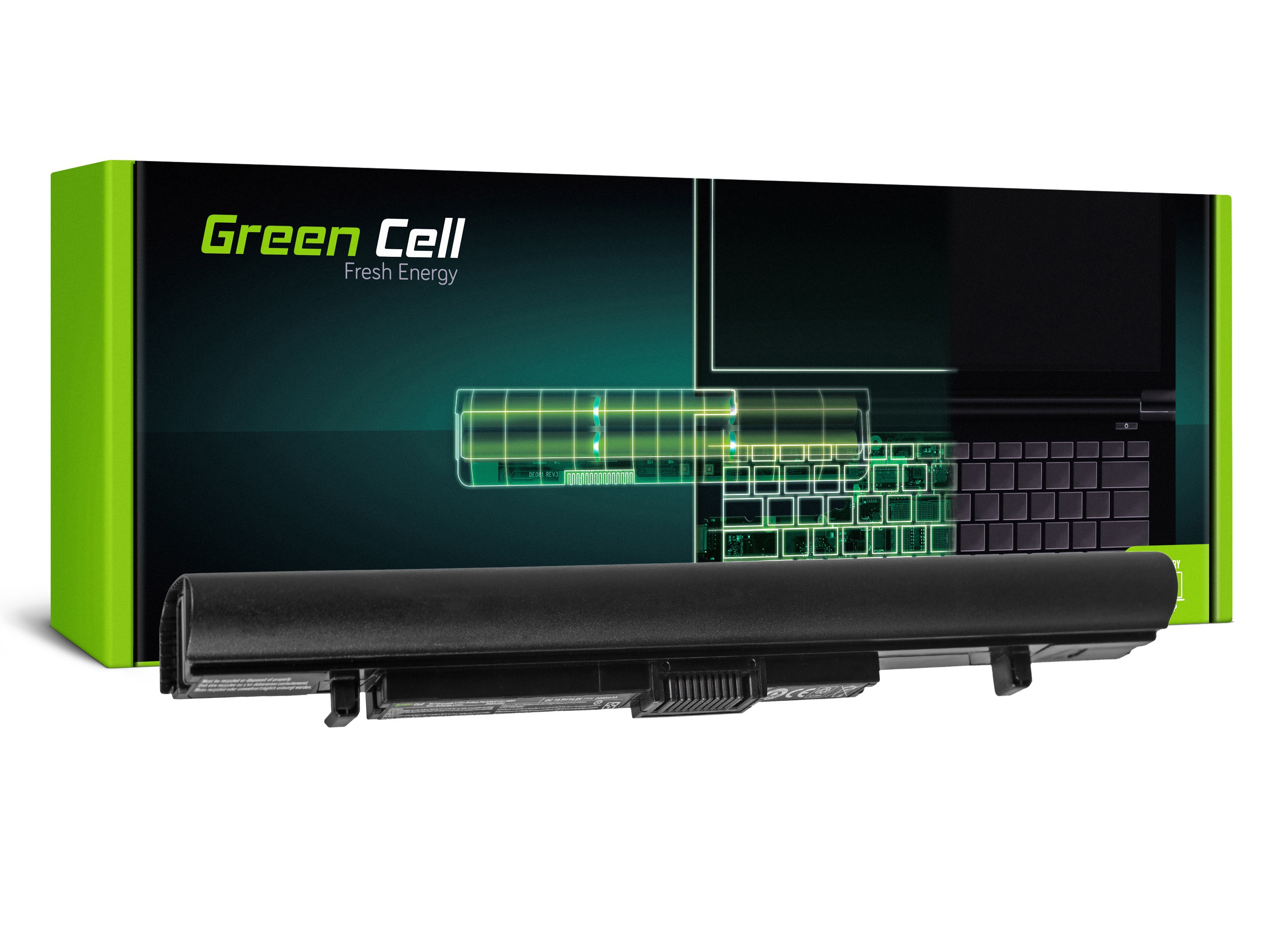 Green Cell TS47 Baterie Toshiba Satellite Pro A30-C A40-C A50-C R50-B R50-C Tecra A50-C Z50-C 2200mAh Li-ion