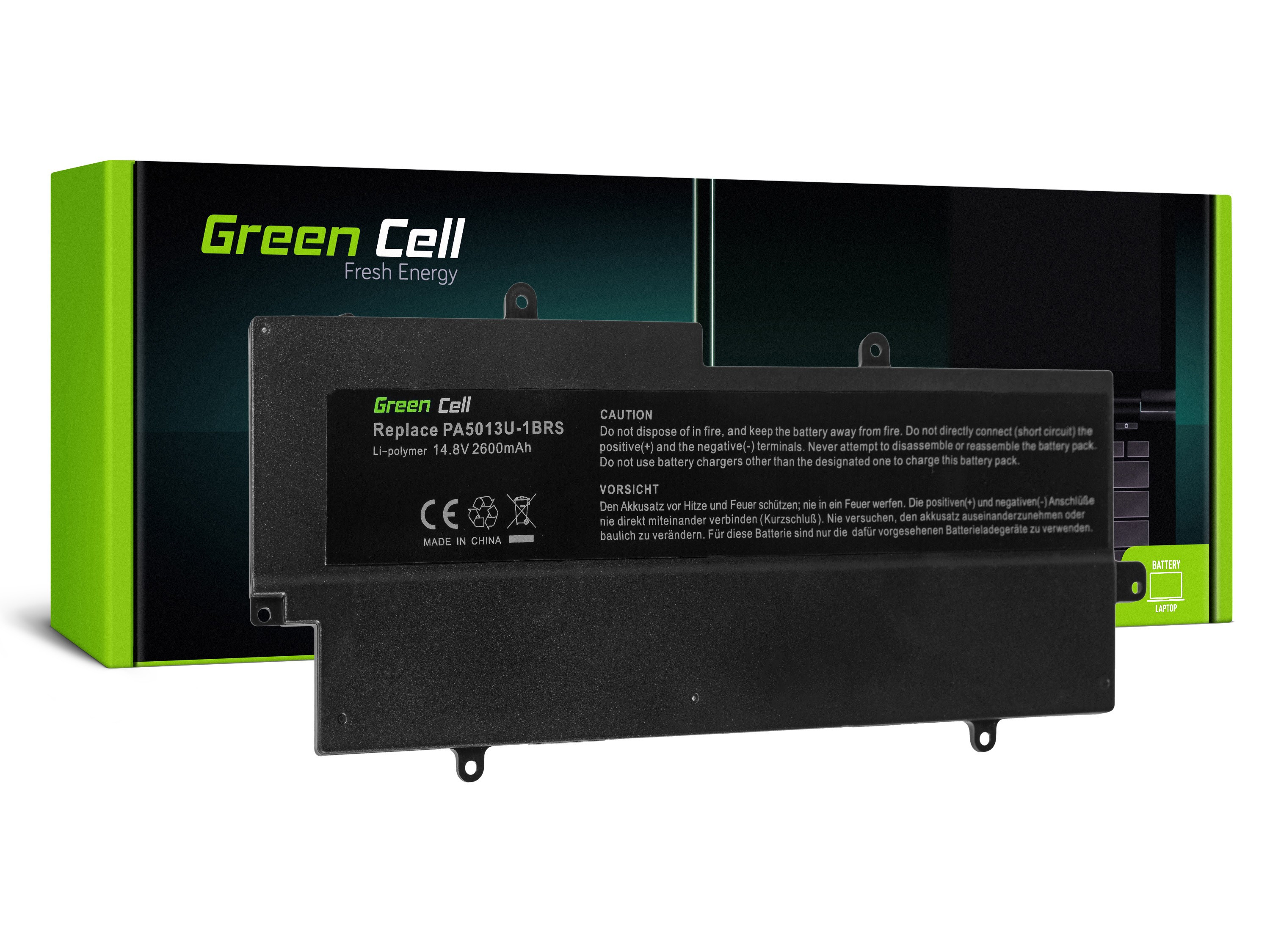 Green Cell TS49 Baterie Toshiba PA5013U-1BRS pro Toshiba Portege Z830 Z835 Z930 Z935 2600mAh Li-Pol