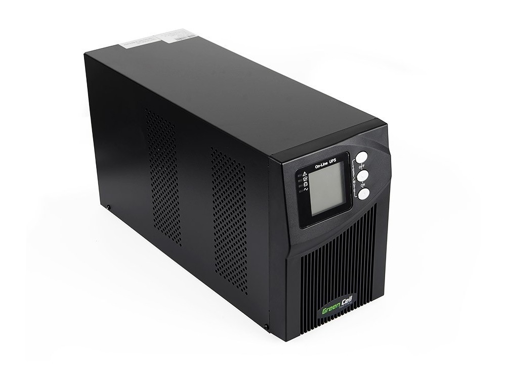 Green Cell ® UPS Online MPII 1000VA 900W LCD