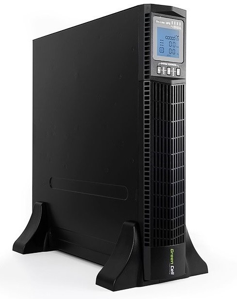 Green Cell ® UPS Online RTII 1000VA 900W LCD