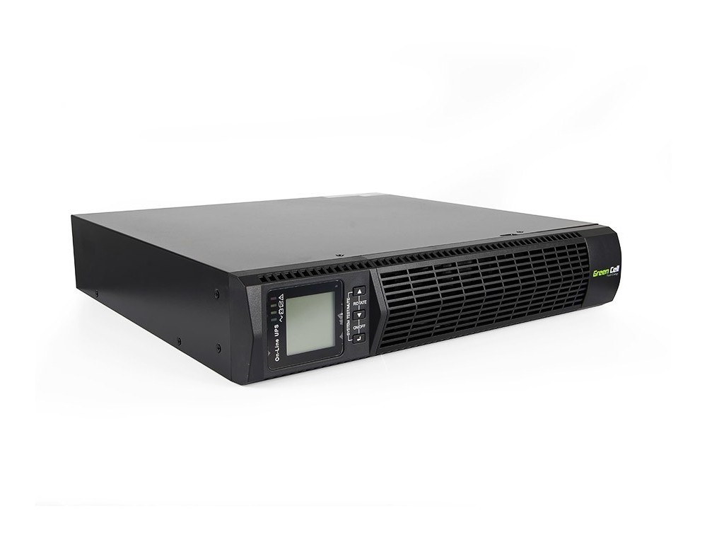 Green Cell ® UPS Online RTII 1000VA 900W LCD