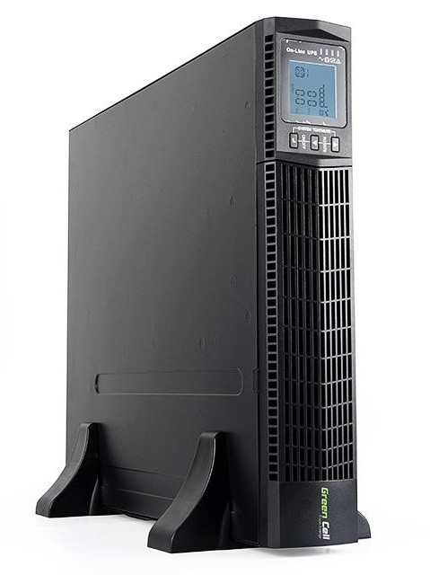 Green Cell ® UPS Online RTII 2000VA 1800W LCD