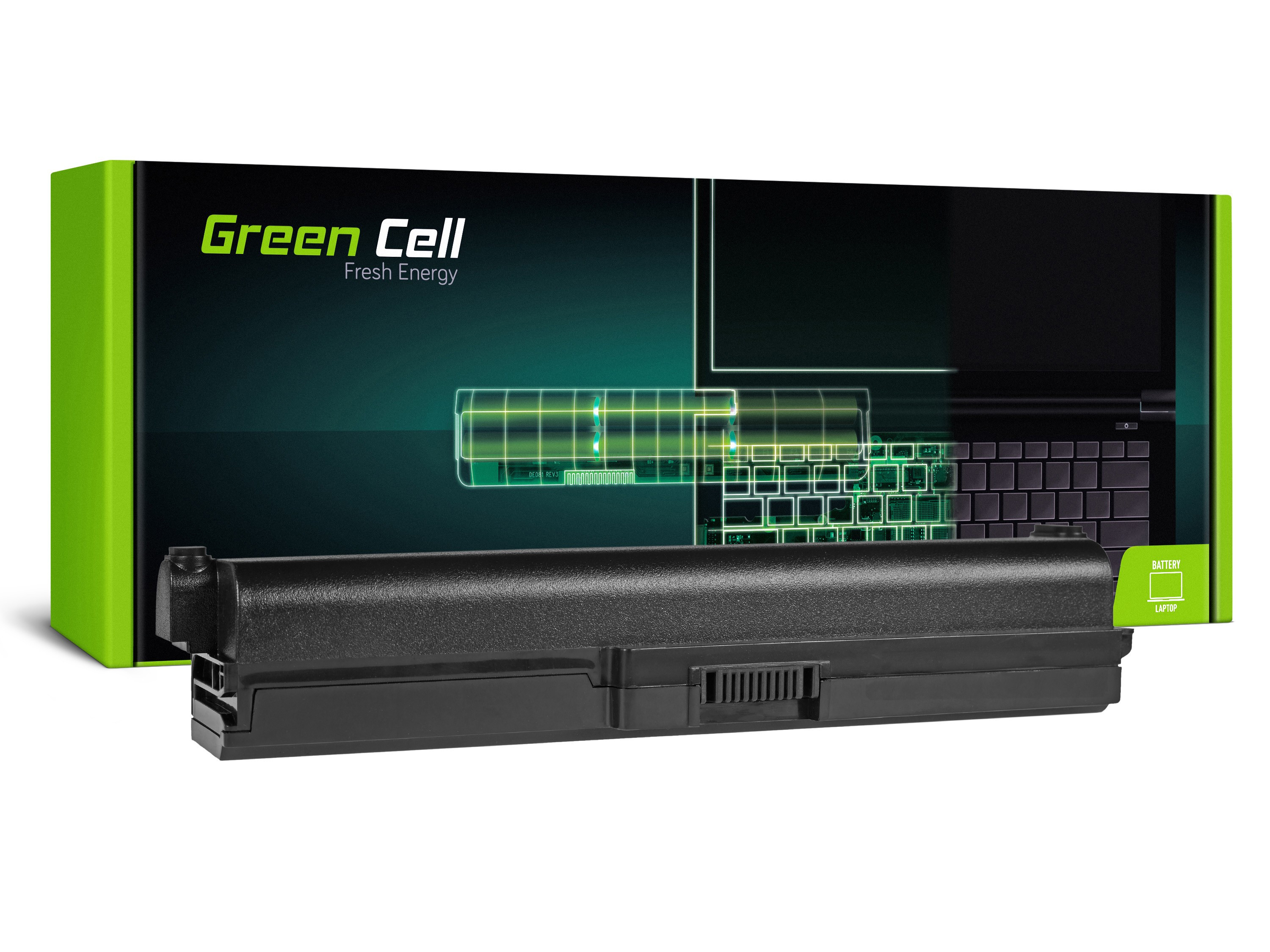 Green Cell TS21 Baterie Toshiba Satellite C650 C650D C660 C660D L650D L655 L750 6600mAh Li-ion
