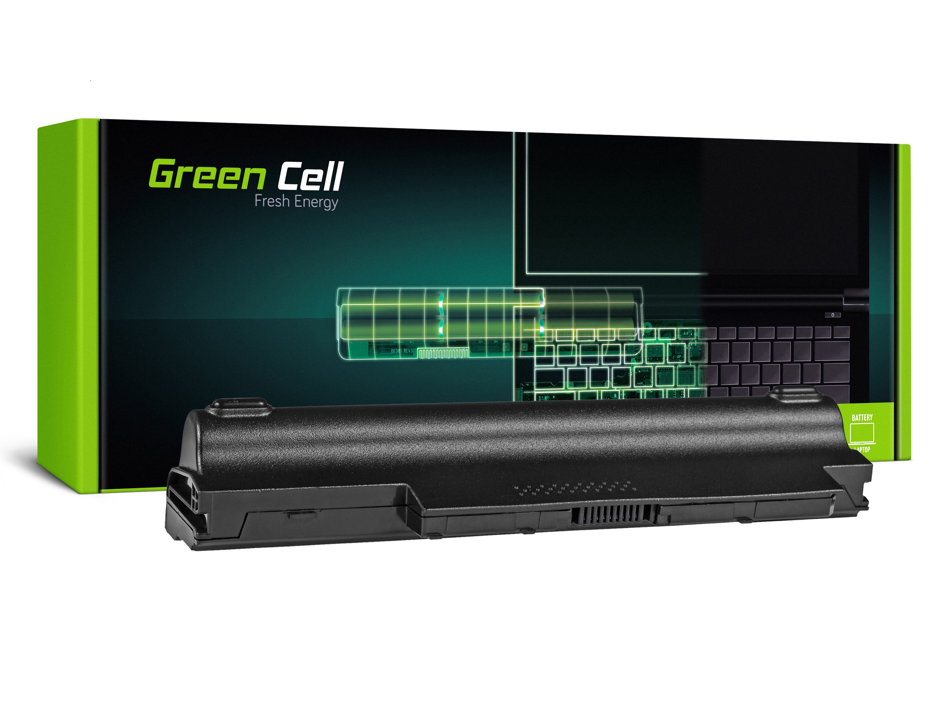 Green Cell TS37 Baterie Toshiba Mini NB500 NB505 NB520 NB550 NB550d 6600mAh Li-ion