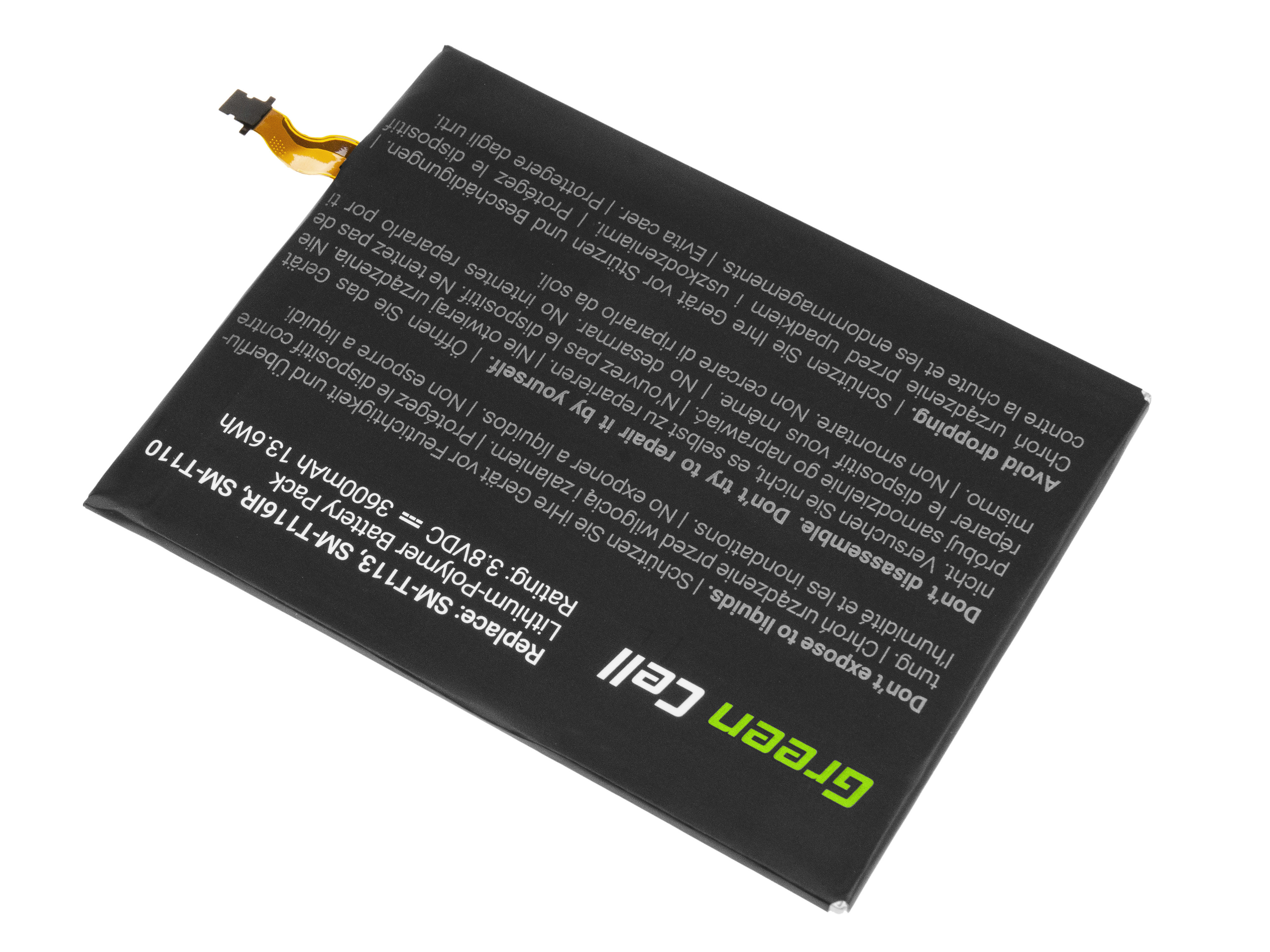 Green Cell TAB32 Baterie Samsung EB-BT111ABE EB-BT115ABC pro Samsung Galaxy Tab 3 Lite T110 T113 T116 Neo T111 3600mAh Li-Pol – neoriginální