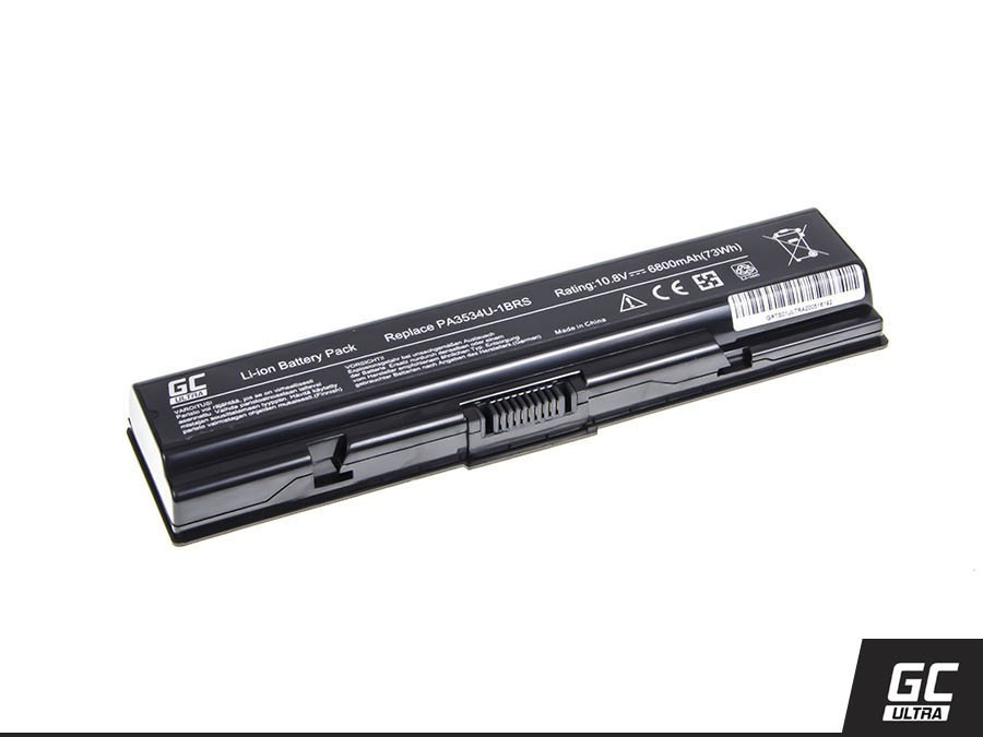Green Cell Battery ULTRA PA3534U-1BRS for Toshiba Satellite A200 A300 A350 L300 L500 L505