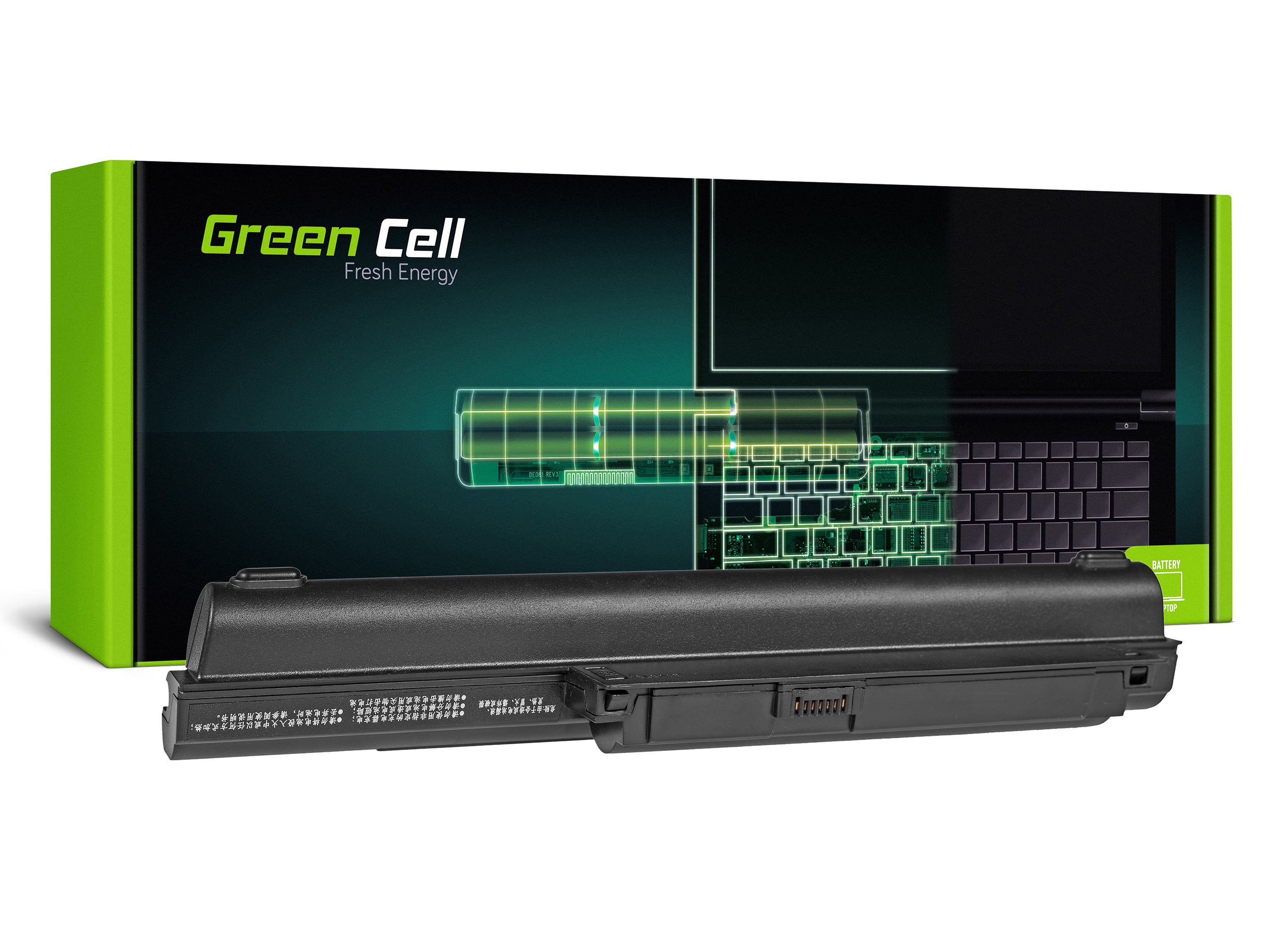 Green Cell SY14 Baterie Sony Vaio VGP-BPS22 VGP-BPS22A VGP-BPL22 BPS22 VPCEA 6600mAh Li-Ion