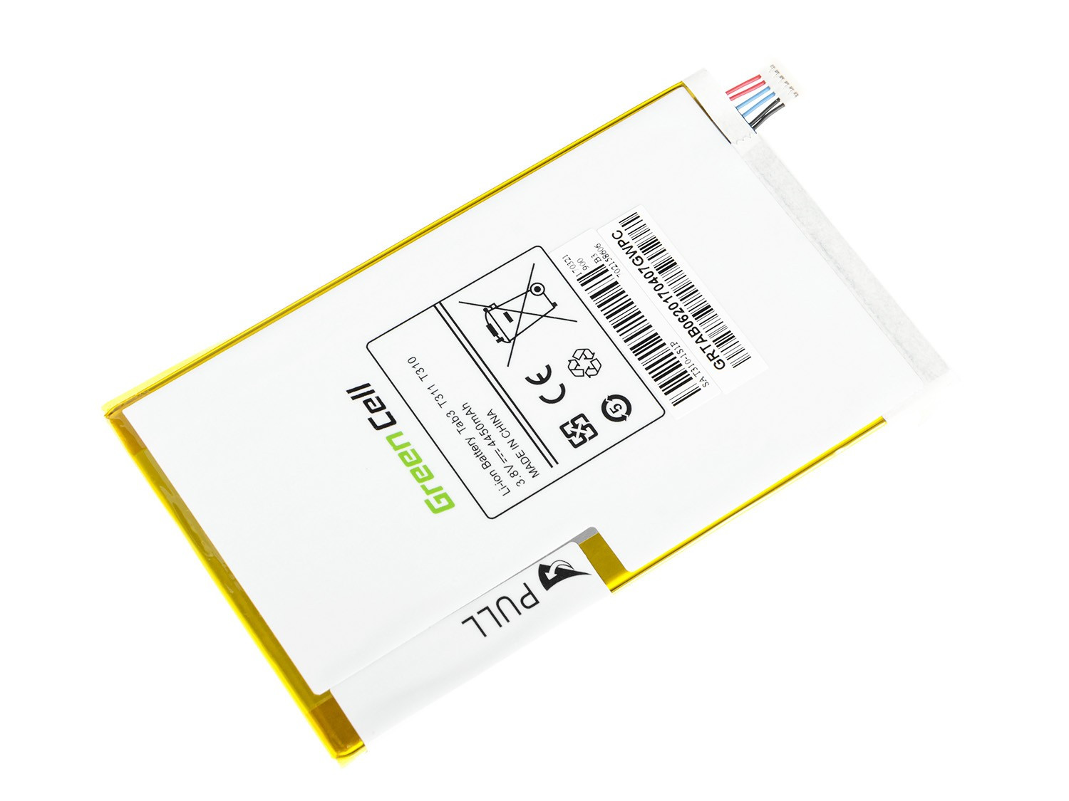 Green Cell TAB06 Baterie Samsung T4450E pro Samsung Galaxy Tab 3 8.0 T310 T311 4450mAh Li-ion