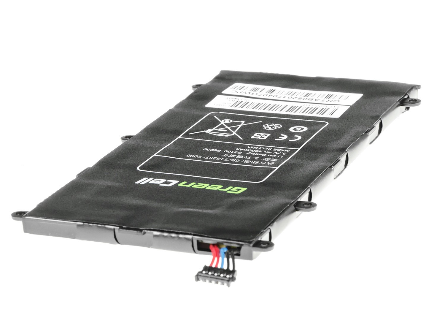 Green Cell TAB08 Baterie Samsung SP4960C3B pro Samsung Galaxy Tab 2 7.0 P3100, Tab 7.0 Plus P6200 4000mAh Li-ion