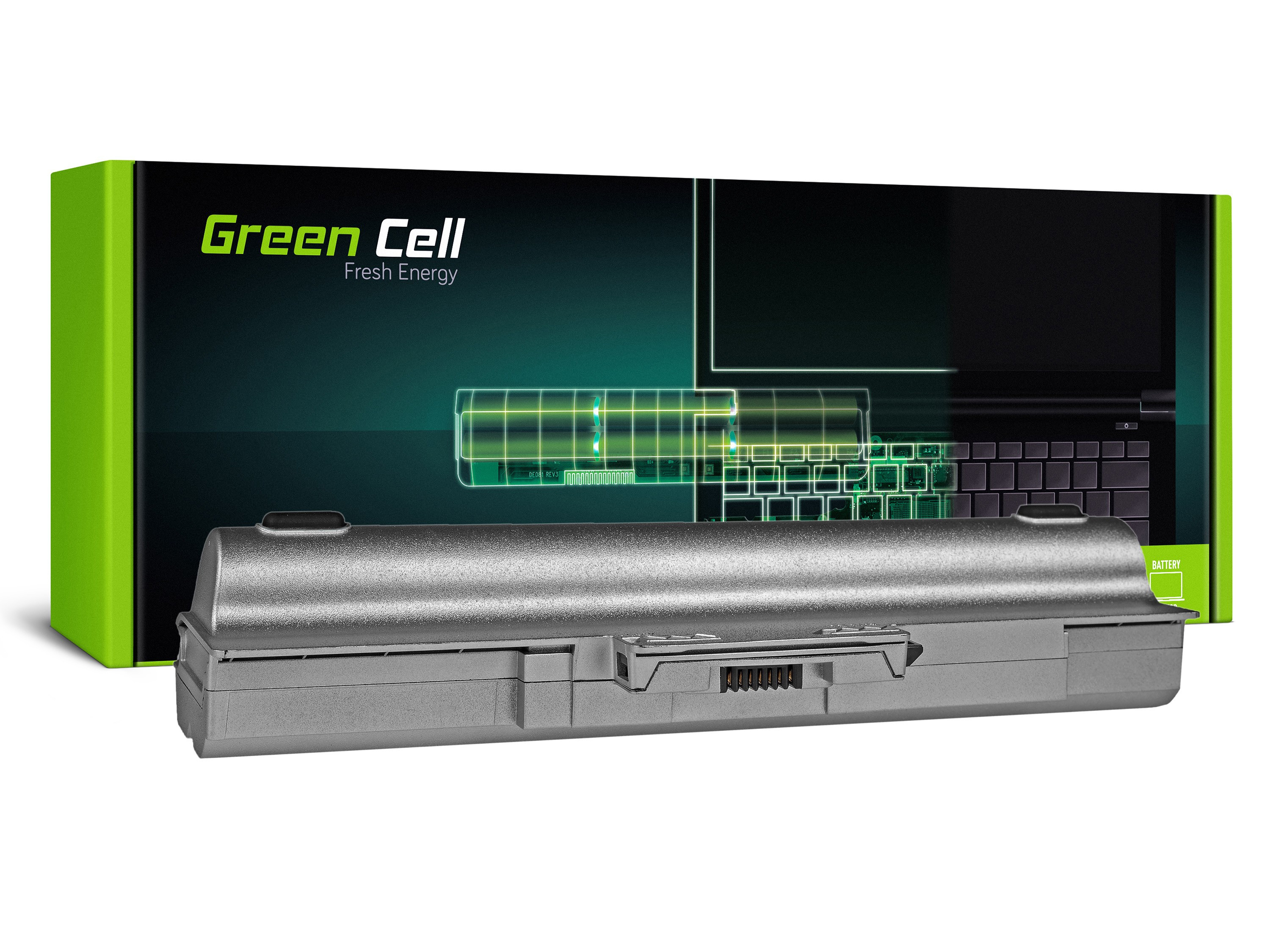 Green Cell Battery VGP-BPS13 VGP-BPS21A VGP-BPS21B for Sony Vaio VGN-FW PCG-31311M 3C1M 81112M 81212M (Silver)