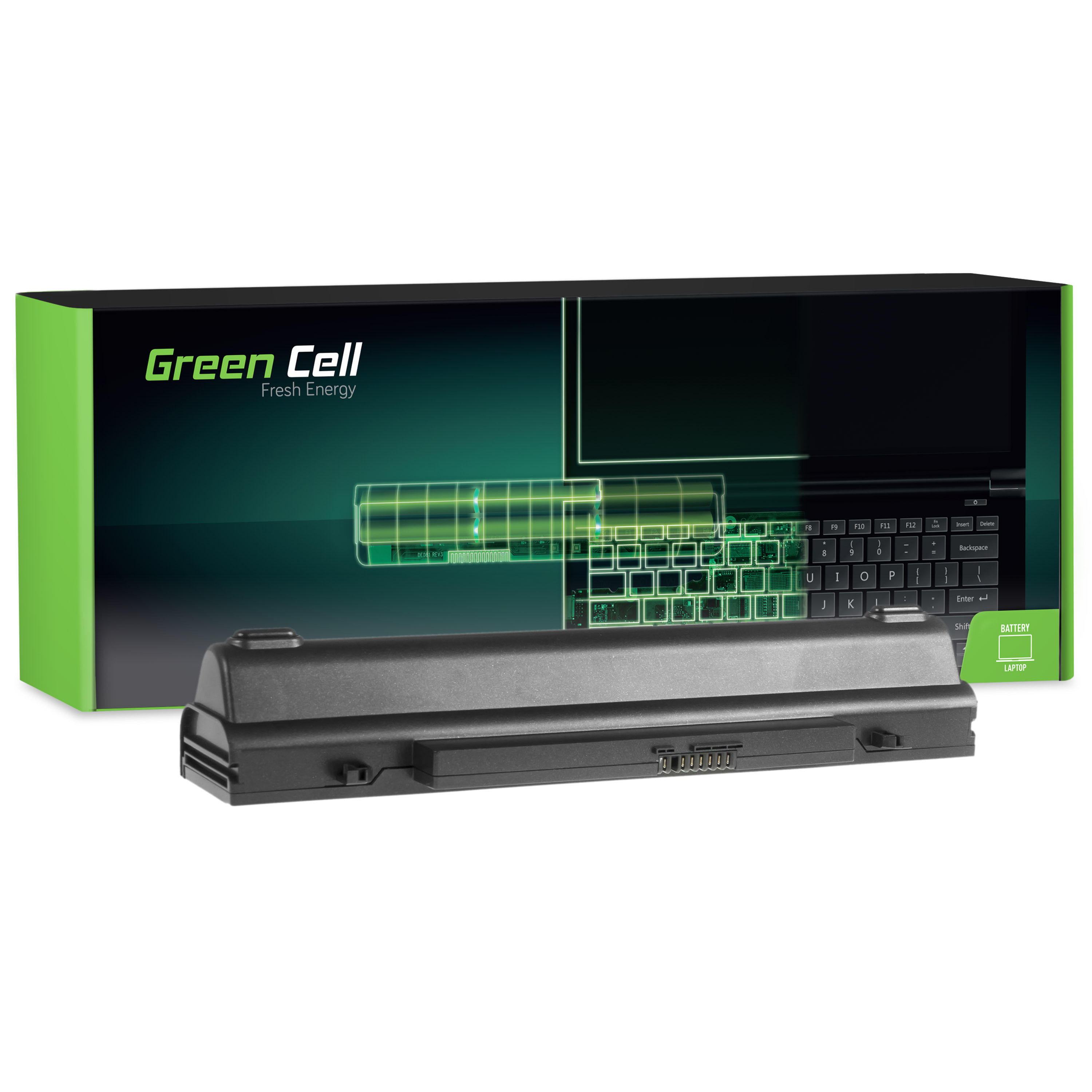 Green Cell SA12 Baterie Samsung AA-PB1VC6B,Samsung N210 N220 NB30 Q330 X420 Plus 6600mAh Li-ion