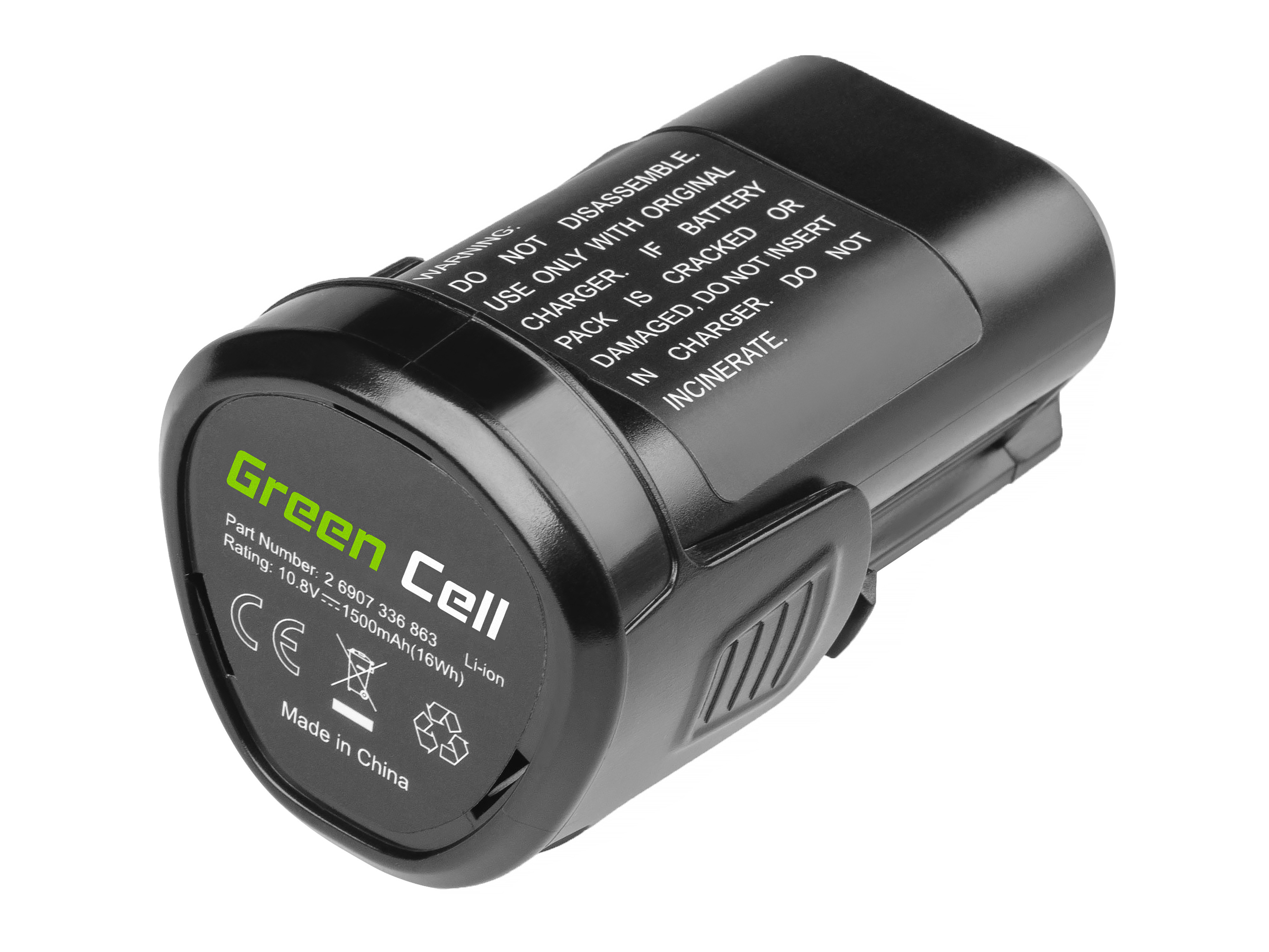 **Baterie Green Cell Bosch PMF PSM PSR 10,8 LI-2 10.8V 1500mAh Li-ion