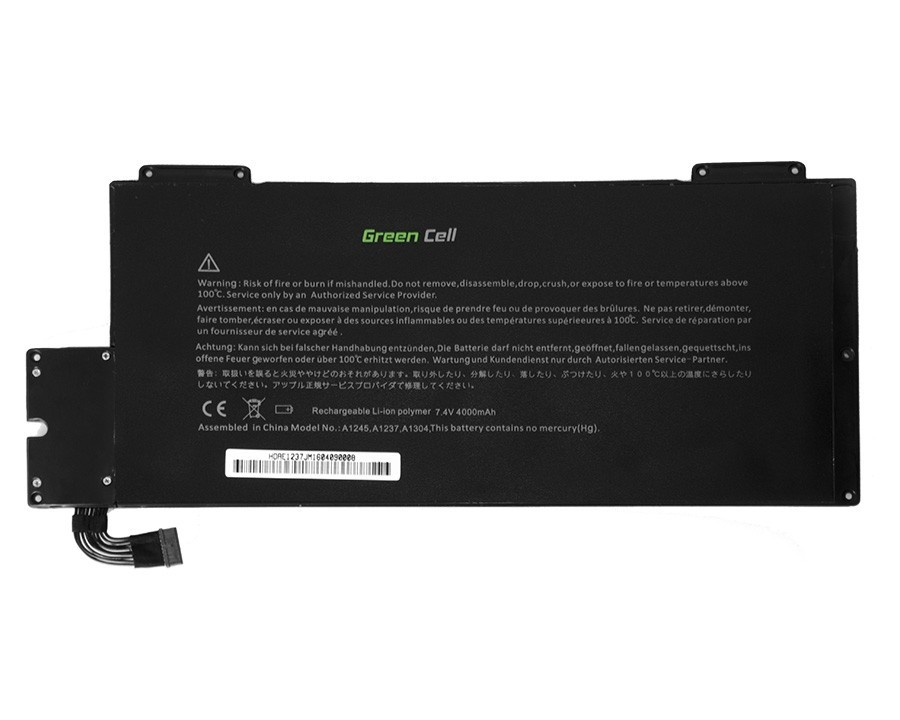 **Green Cell AP09 Baterie Apple A1245/A1237/A1304/Apple Macbook Air 13" 32.5Wh Li-Pol