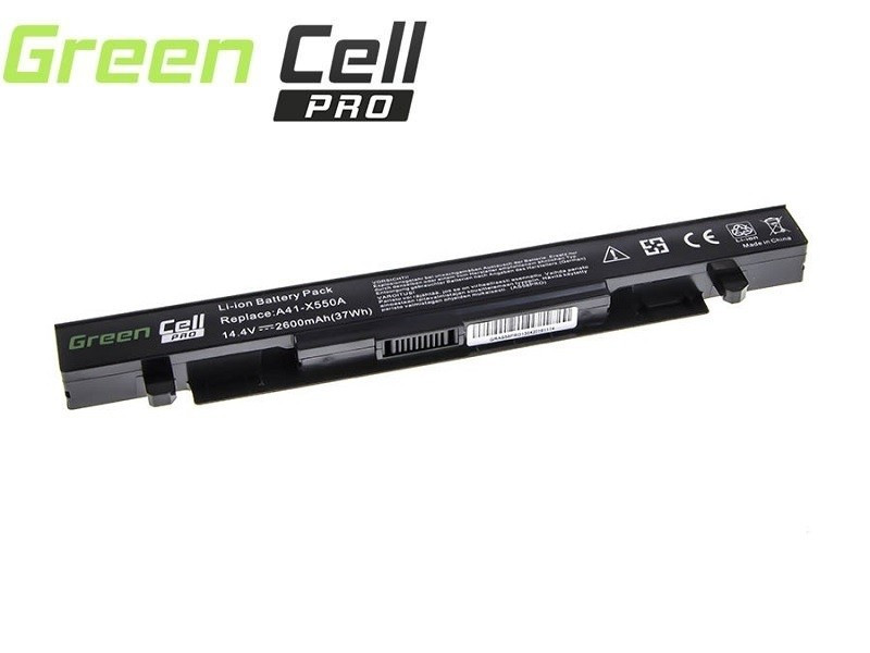 *Green Cell AS58PRO Baterie Asus A450/A550/R510/R510CA/X550/X550CA/X550CC/X550VC 2600mAh Li-ion