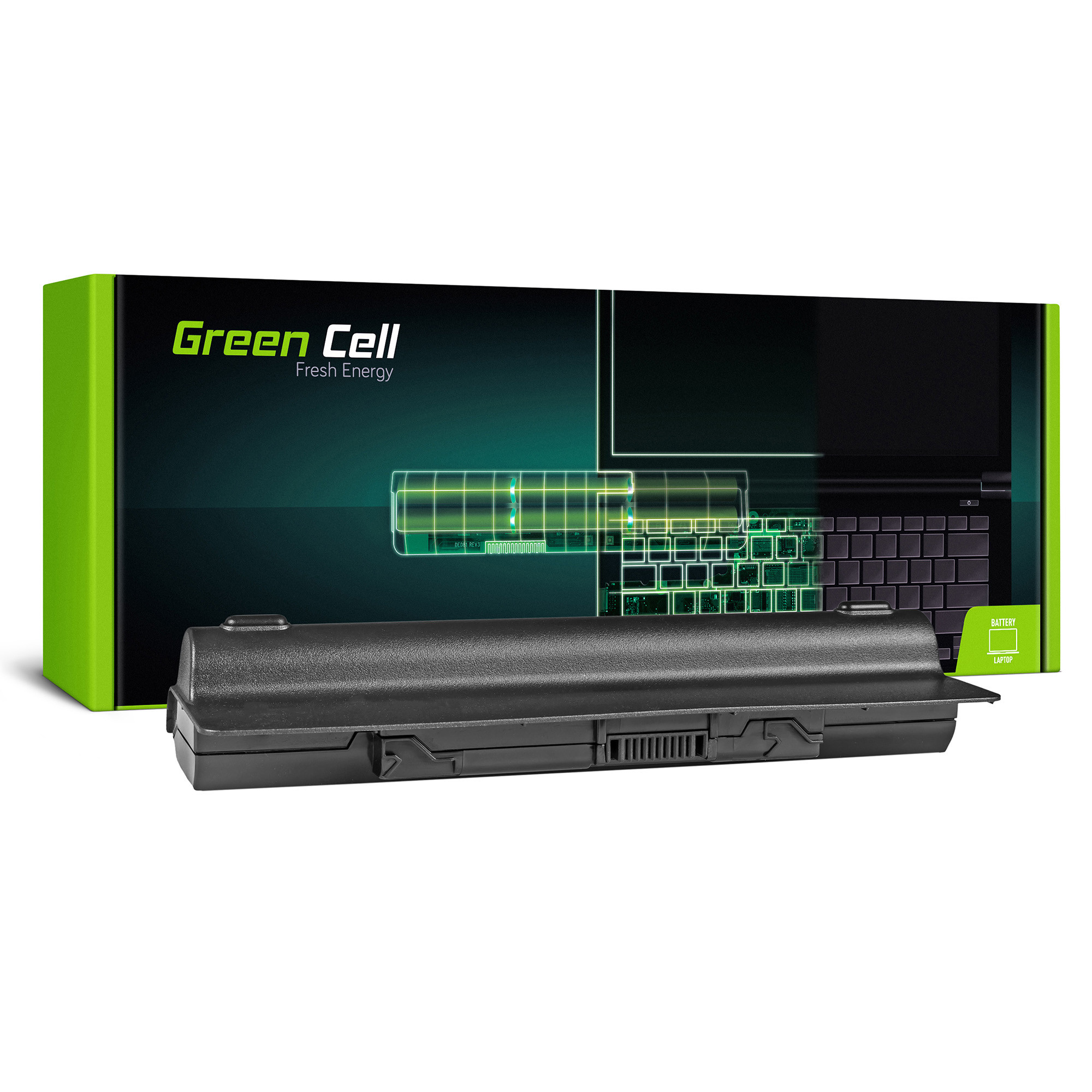 Green Cell AS67 Baterie Asus G56/N46/N56/N56DP/N56V/N56VM/N56VZ/N76 6600mAh Li-ion