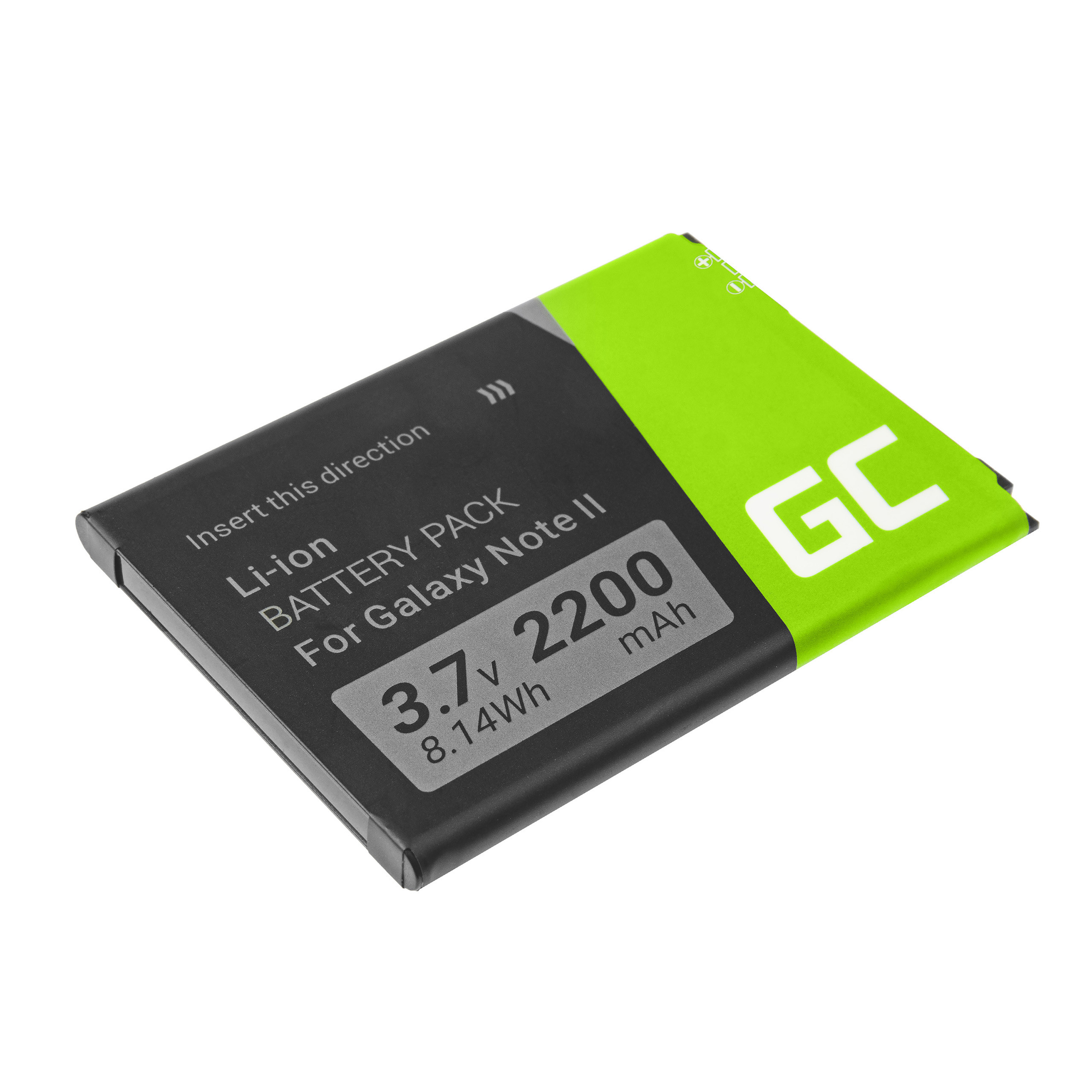 Baterie Green Cell Samsung Galaxy Note II N7100 2200mAh Li-ion