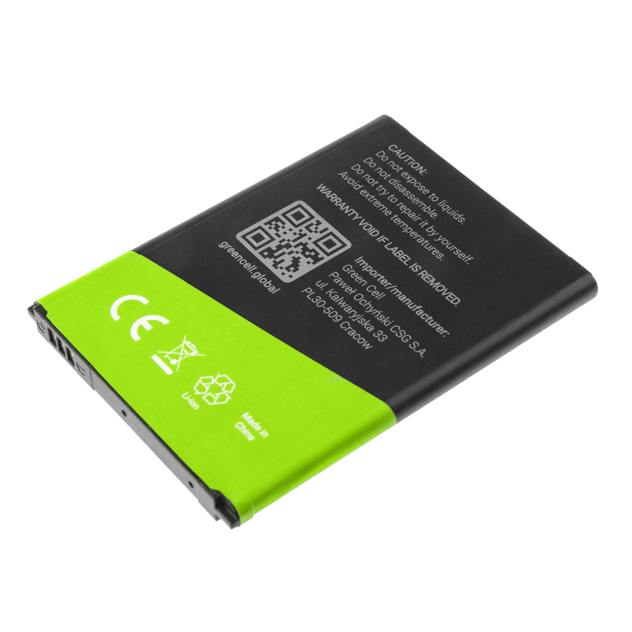 Green Cell BP24 Baterie do mobilu Samsung EB595675LU GH43-03756A,Samsung Galaxy Note 2 II N7100 GT-N7100 GT-N7105 3100mAh Li-ion