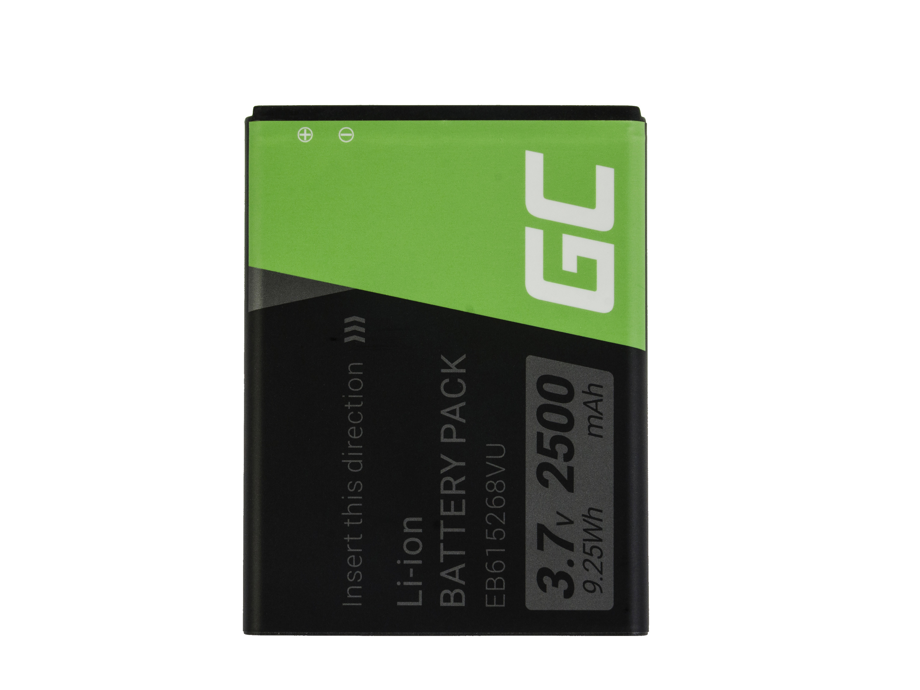 Baterie Green Cell Samsung EB615268VU SAMSUNG GALAXY NOTE N7000 i9220 2500mAh Li-ion