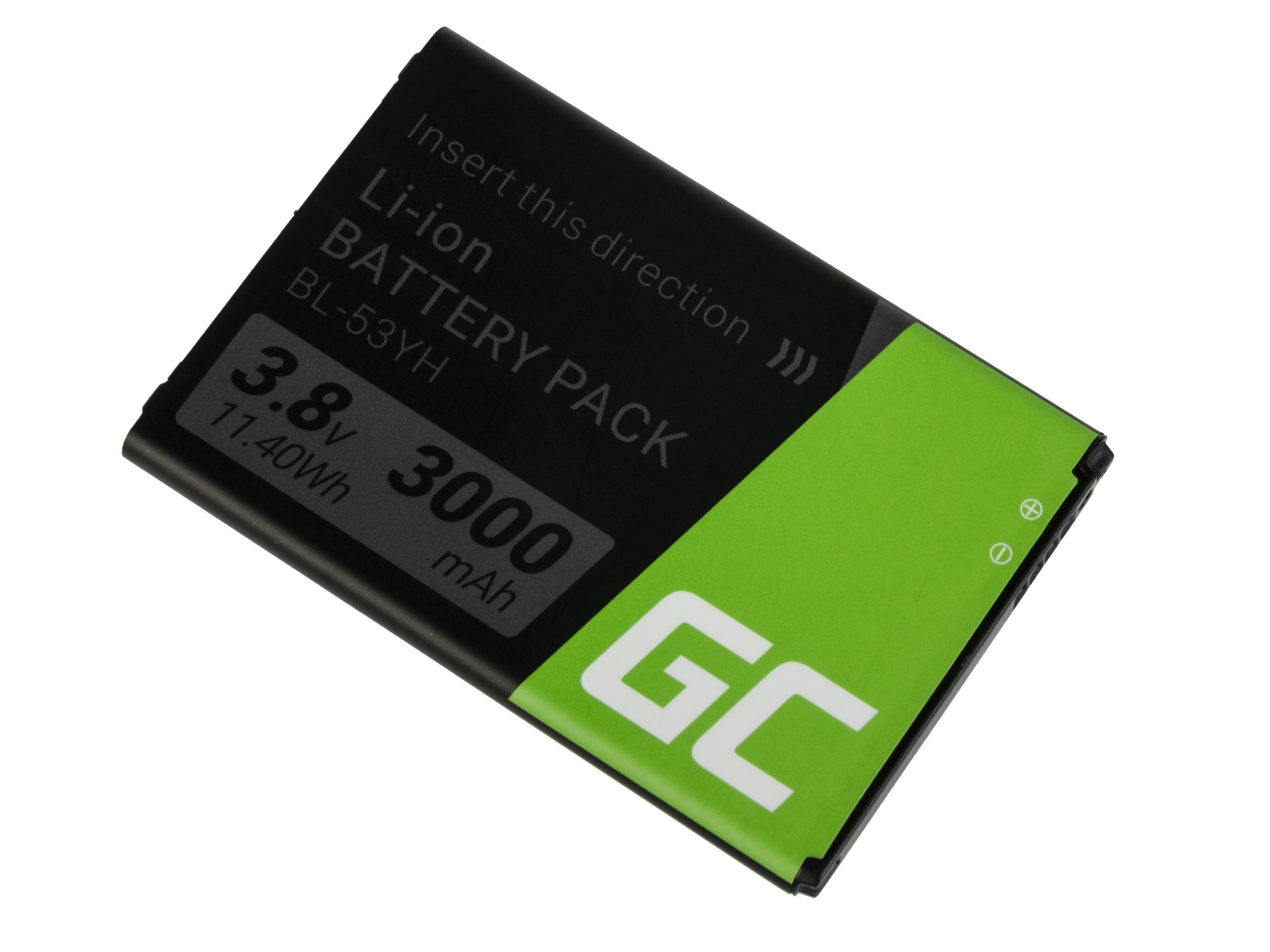 Baterie Green Cell LG BL-53YH LG G3 3000mAh Li-ion