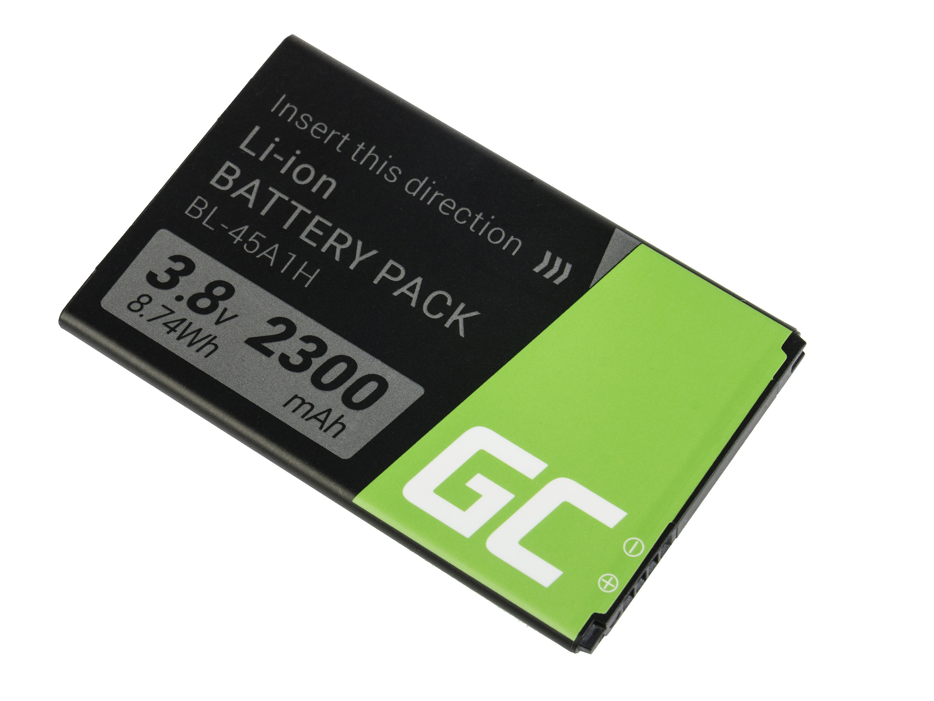 EOL-Green Cell Battery BL-45A1H for smartphone LG K10 (2016) K420n K430