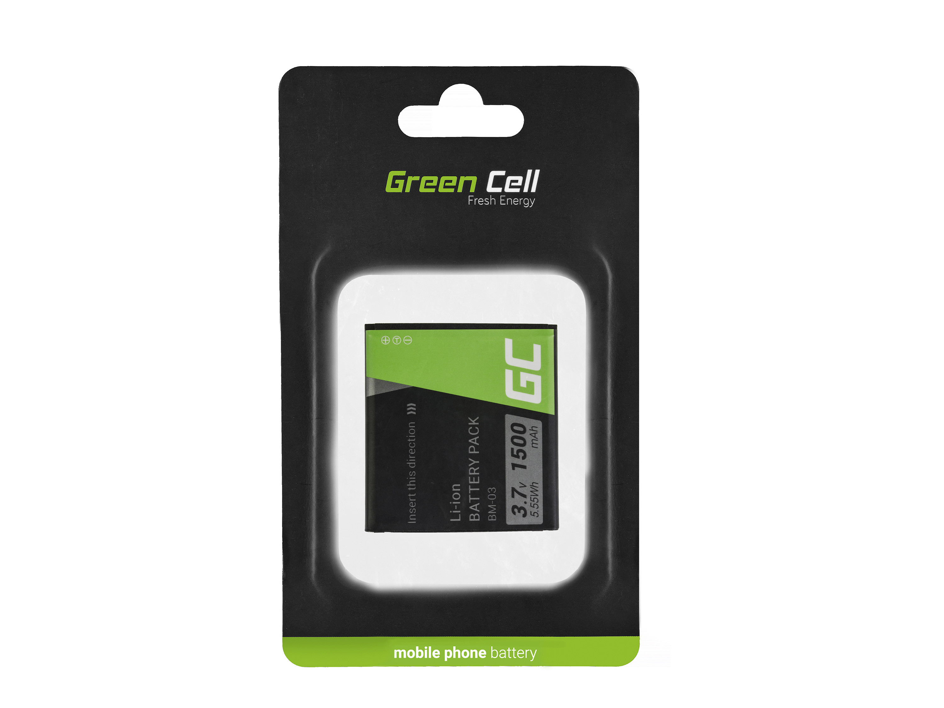 Green Cell BP73 Baterie do mobilu BM-03 myPhone C-Smart Funky 1500mAh Li-ion