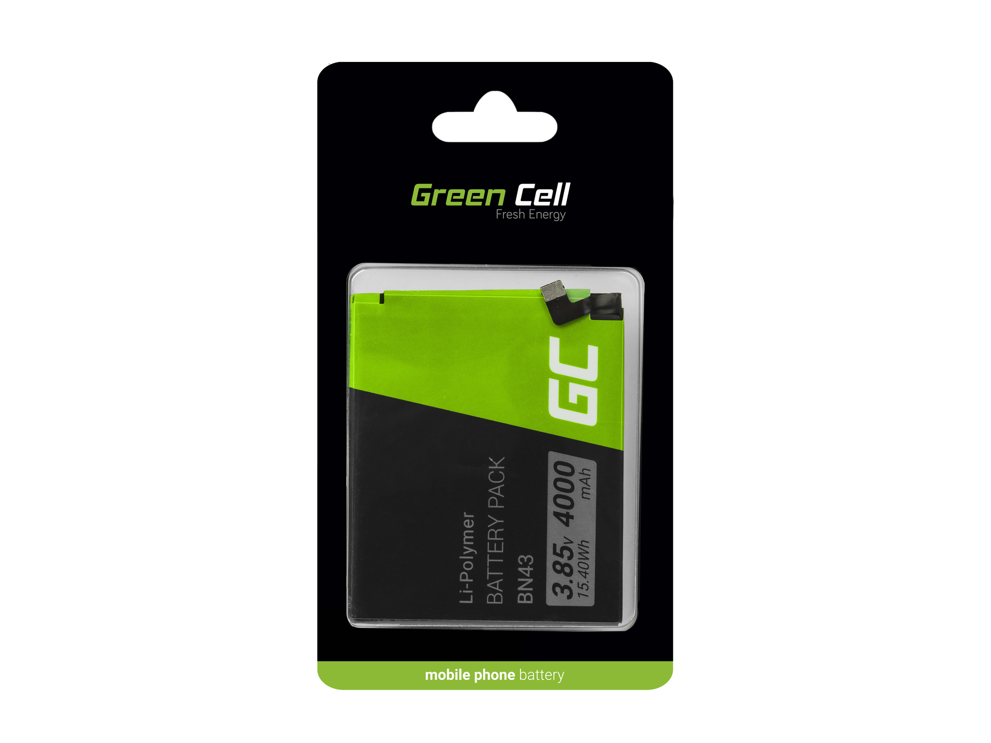 Baterie Green Cell Xiaomi BN43 Xiaomi Redmi Note 4X 4000mAh Li-Pol