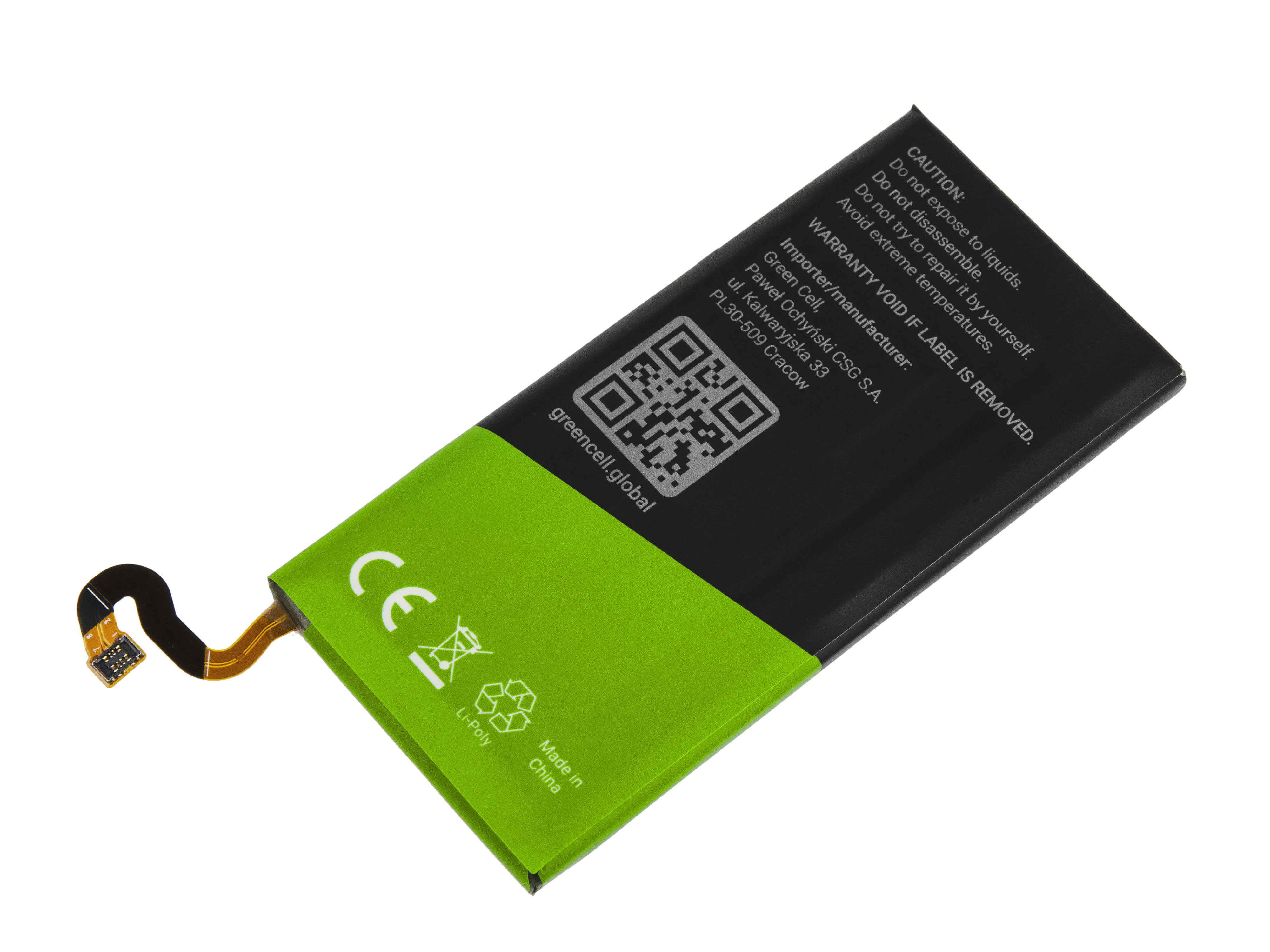 Baterie Green Cell Samsung EB-BG950ABA Samsung Galaxy S8 G950F 3000mAh Li-Pol – neoriginální