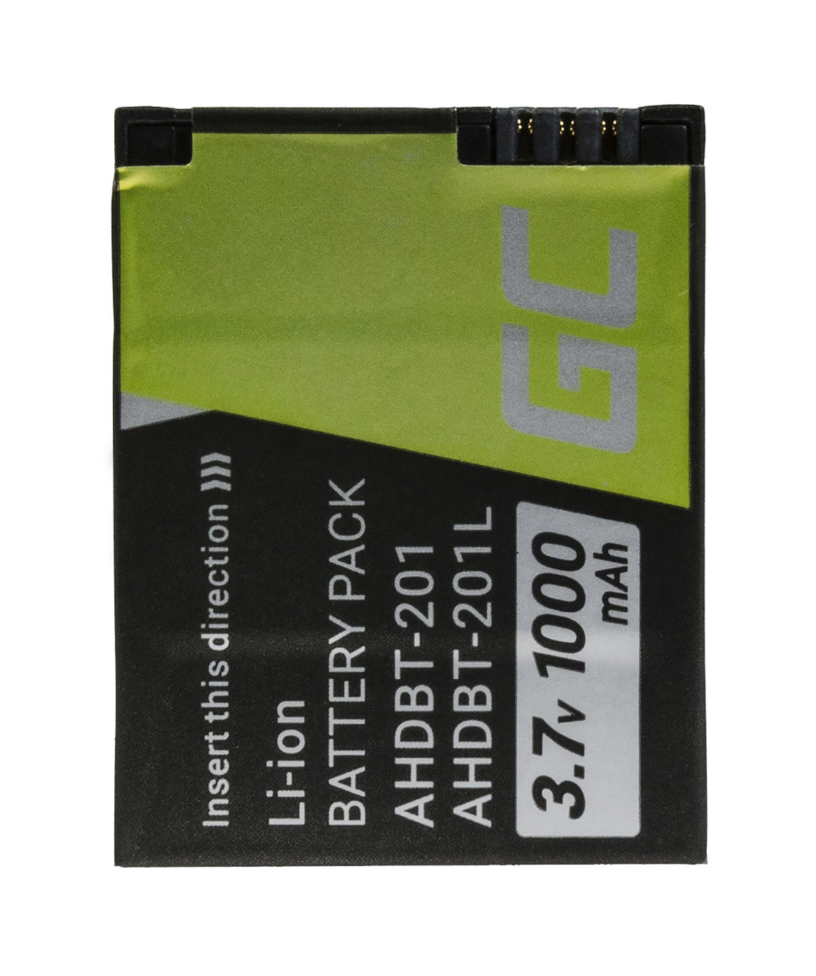 Baterie Green Cell GoPro HD Hero 3 AHDBT-201 AHDBT-301 1050mAh Li-ion