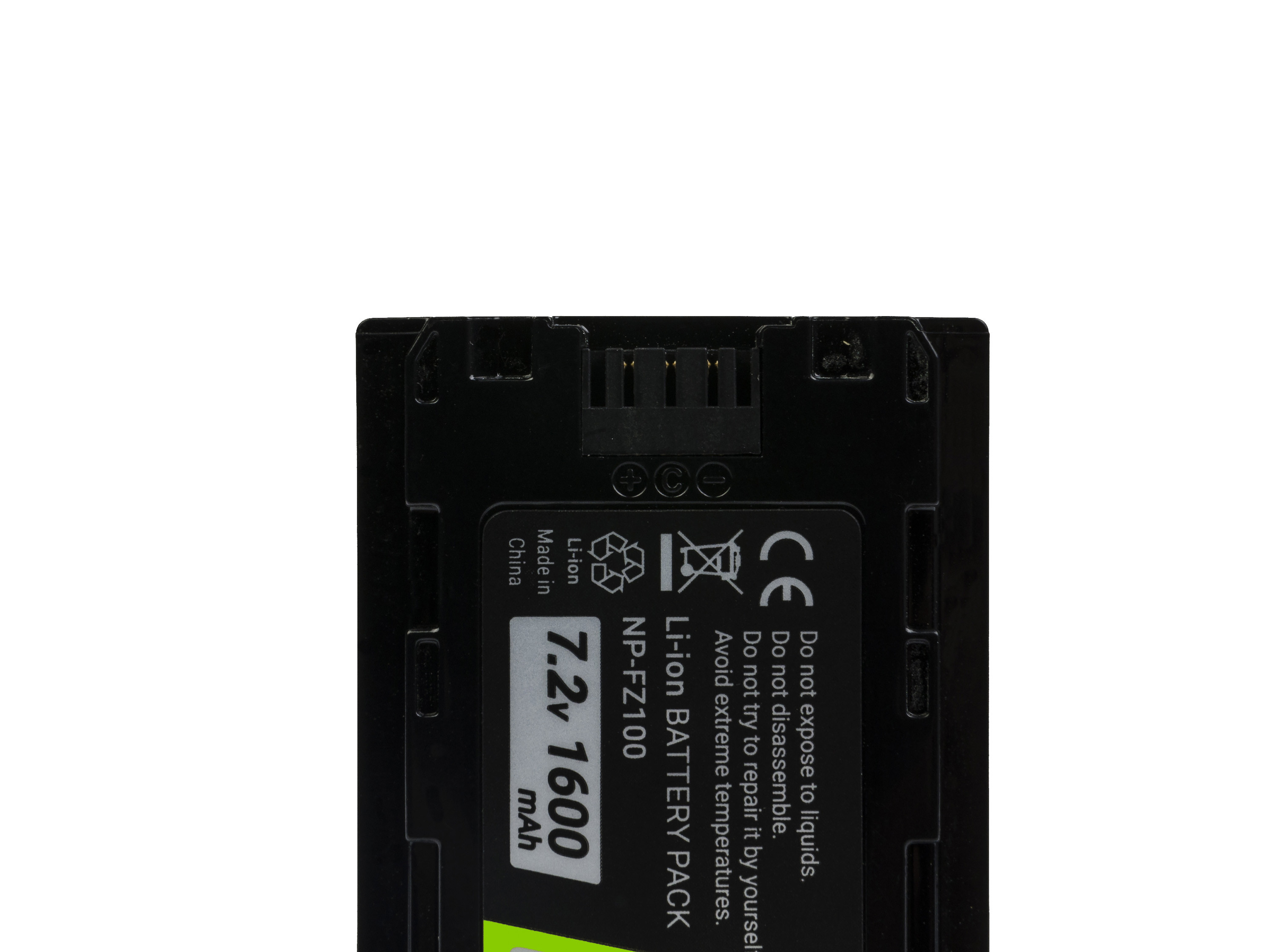 **Baterie Green Cell Baterie Sony Alpha A7 III A7R III A9 A9R A9S ILCE-7M3 7RM3 7.2V 1600mAh Li-ion