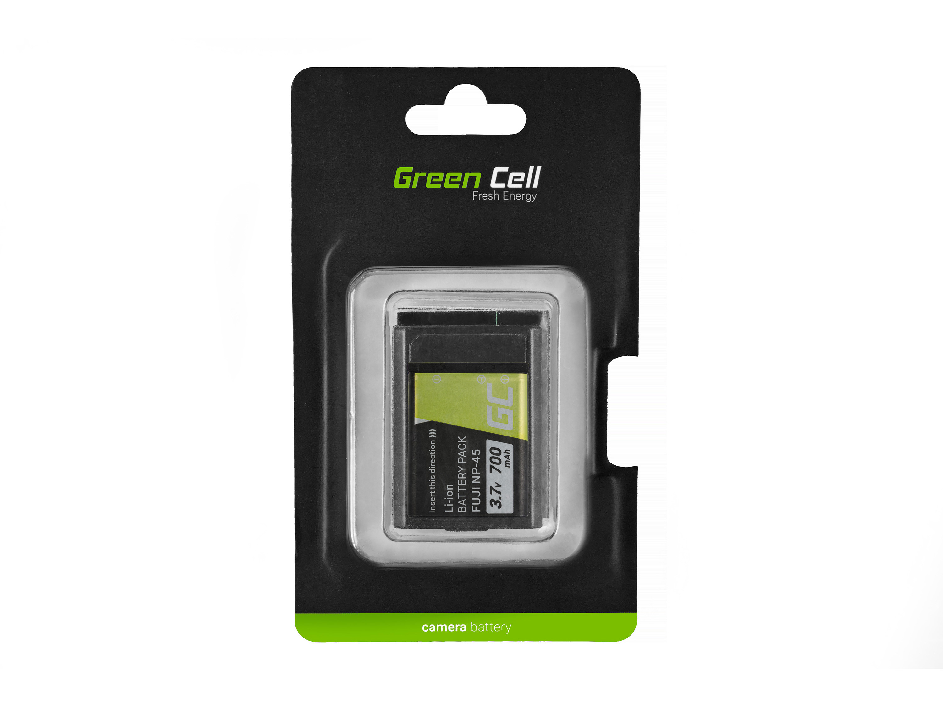 Green Cell CB68 Baterie Fujifilm NP-45A NP-45,Fujifilm FinePix L50 J25 J30 XP60 XP70 Z10fd Z30 Z35 Z37 Z71 Z81 3.7V 700mAh Li-ion