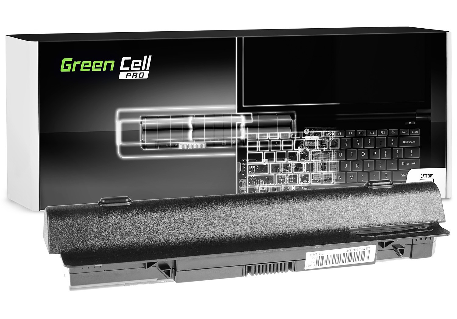 Green Cell DE40PRO Baterie Dell JWPHF R795X Dell XPS 15 L501x L502x XPS 17 L701x L702x 7800mAh Li-Ion