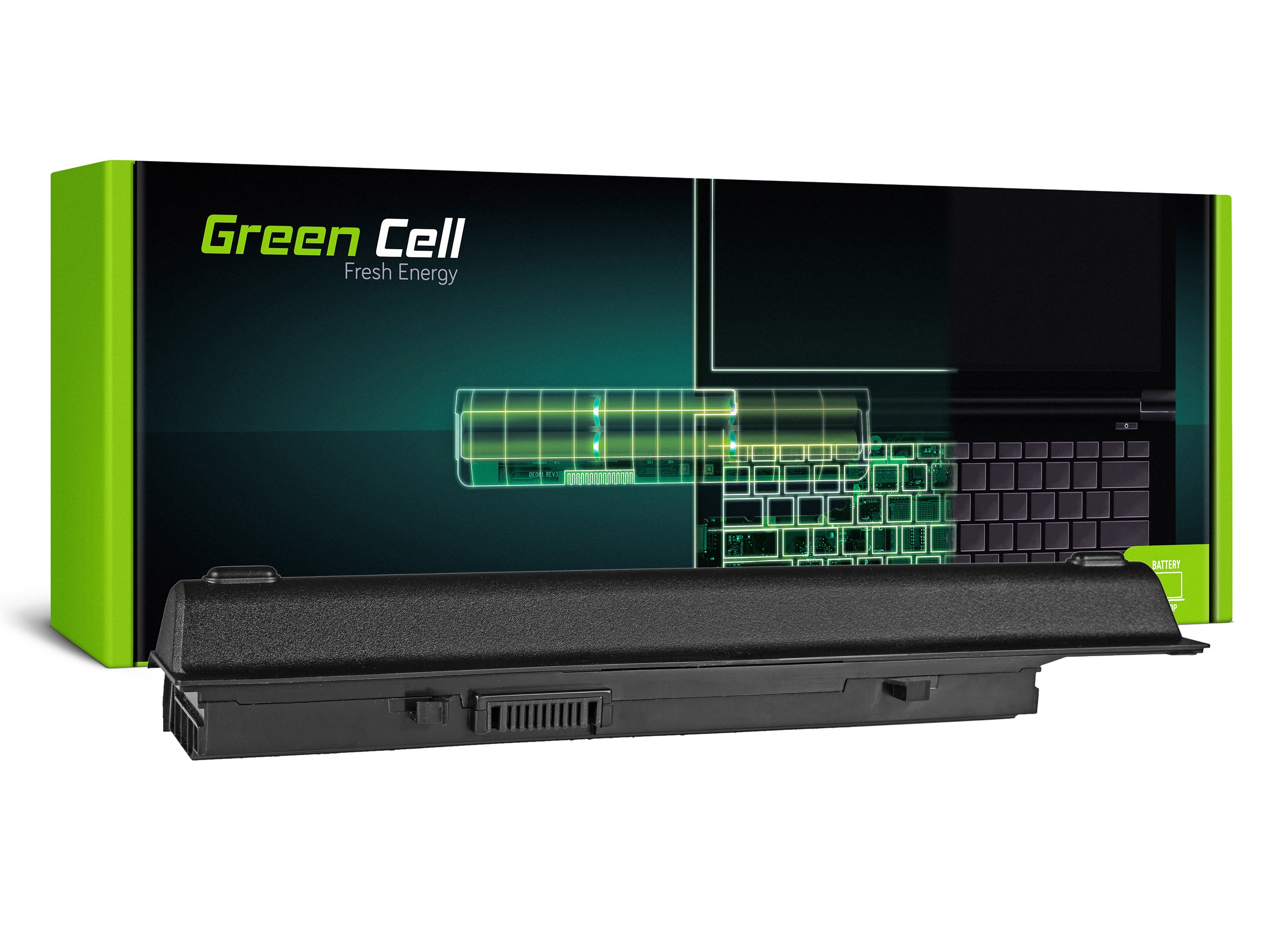 Green Cell DE41 Baterie Dell 7FJ92 Y5XF9, Dell Vostro 3400 3500 3700 6600mAh Li-ion