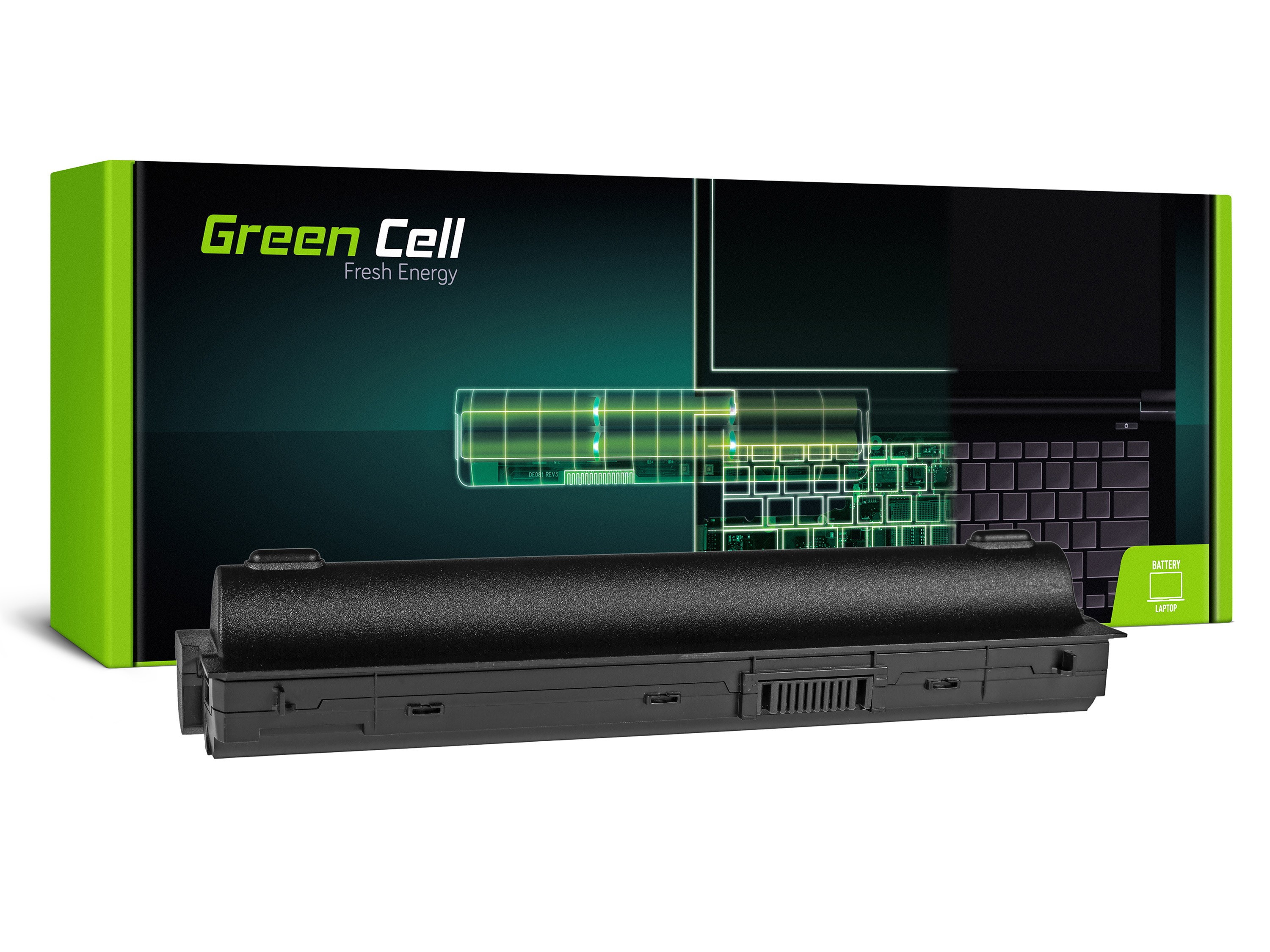 Green Cell DE61 Baterie Dell Latitude E6220/E6230/E6320/E6320 6600mAh Li-ion