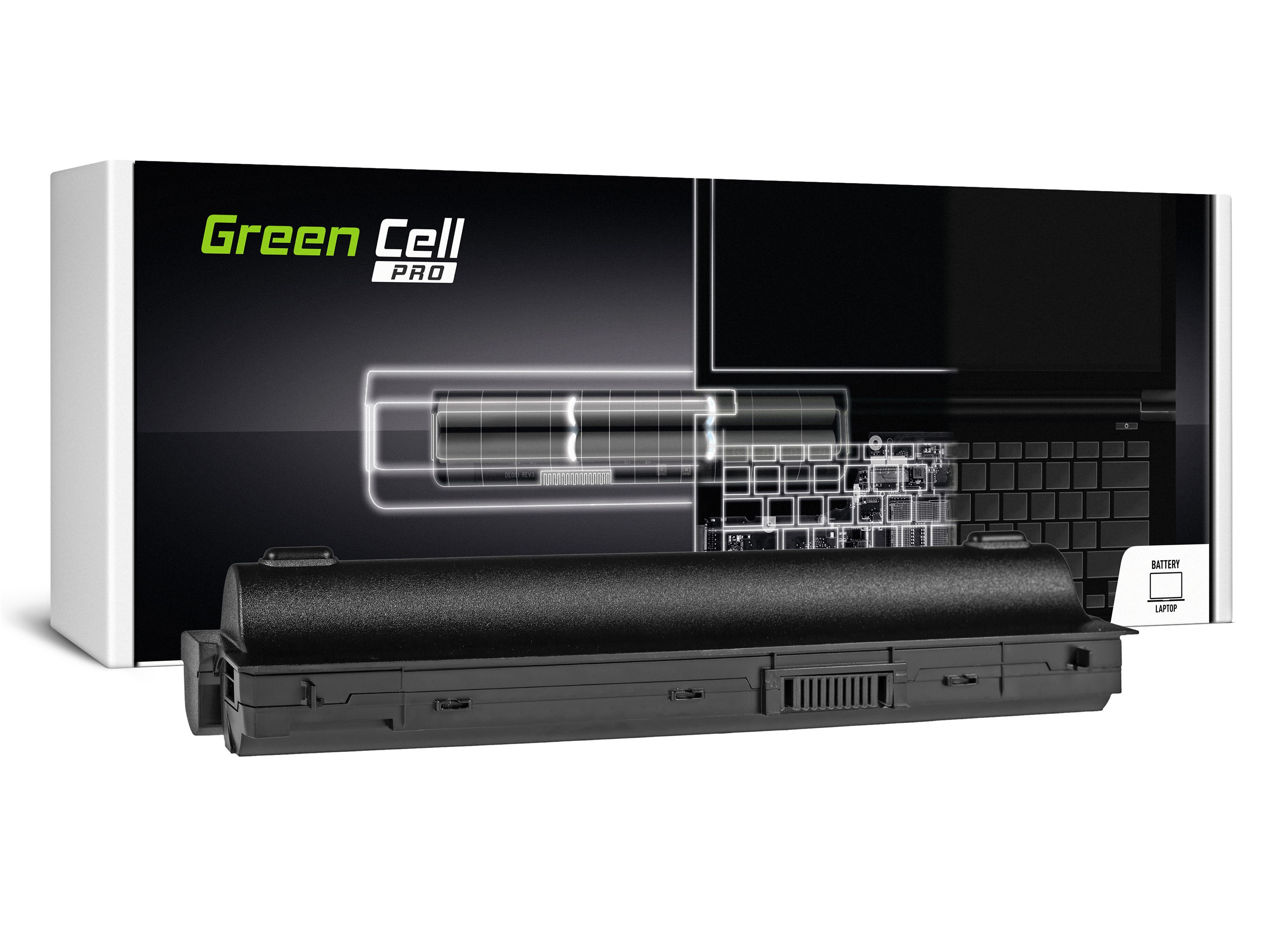 Green Cell DE61PRO Baterie Dell Latitude E6220/E6230/E6320/E6320 7800mAh Li-ion