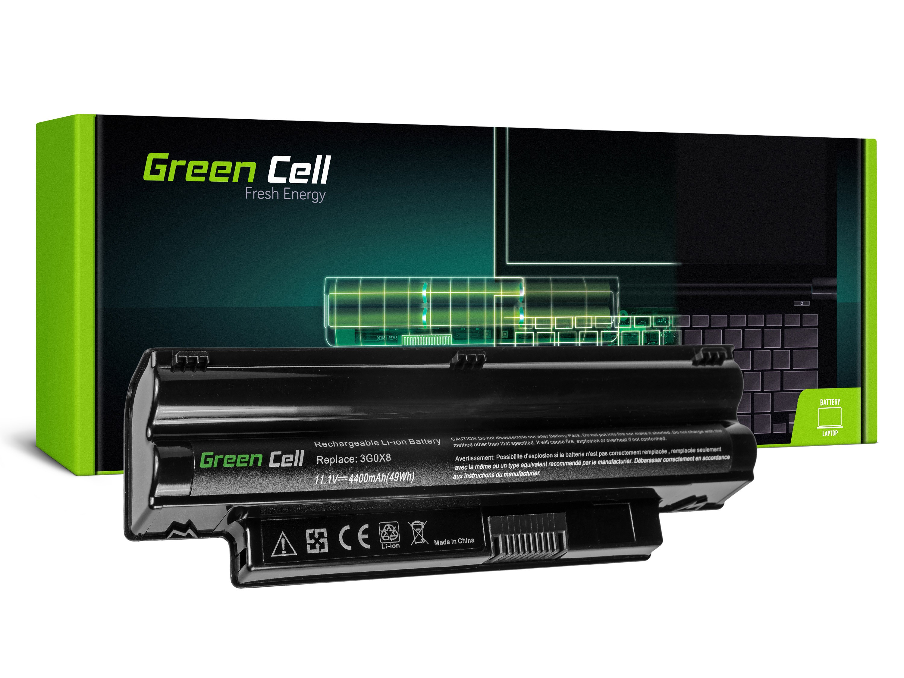 Green Cell DE73 Baterie Dell Inspiron Mini 1012/1018 4400mAh Li-ion