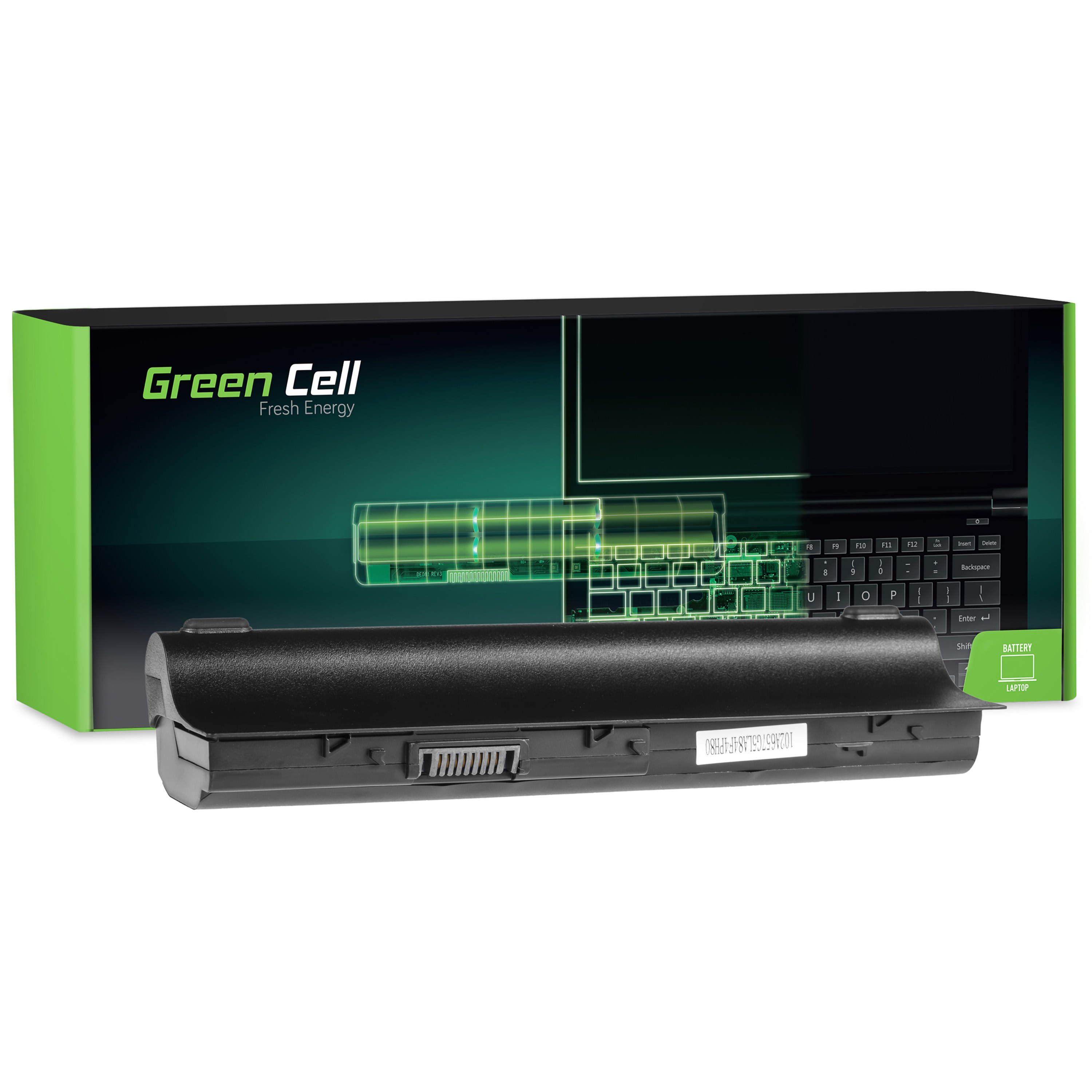 **Green Cell HP104 Baterie HP MO06 MO09 HP DV4 DV6 DV7 M4 Pavilion DV6-7000 DV7-7000 6600mAh Li-ion