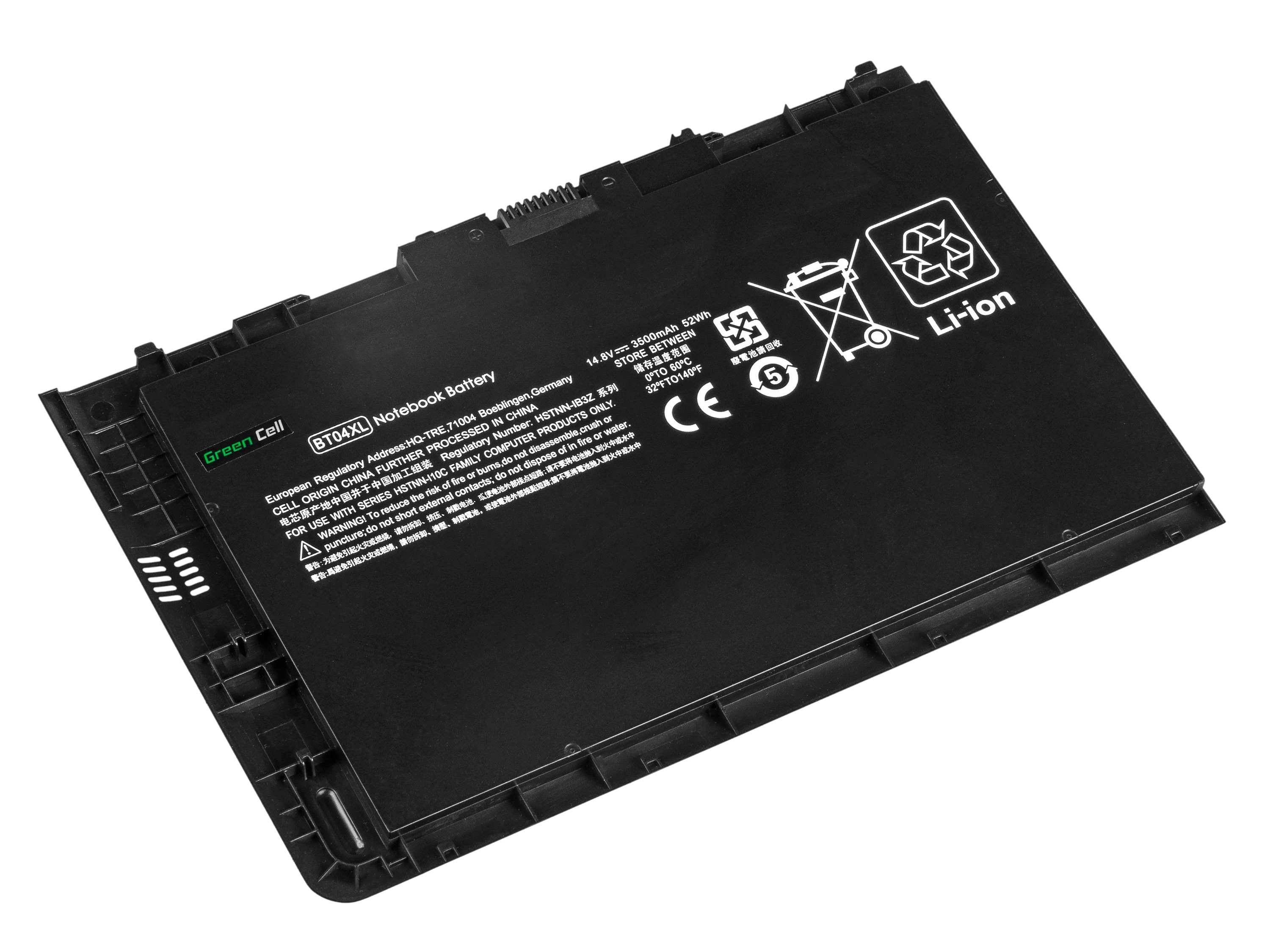 Green Cell HP119 Baterie HP BA06XL BT04XL HP EliteBook Folio 9470m 9480m 3500mAh Li-ion
