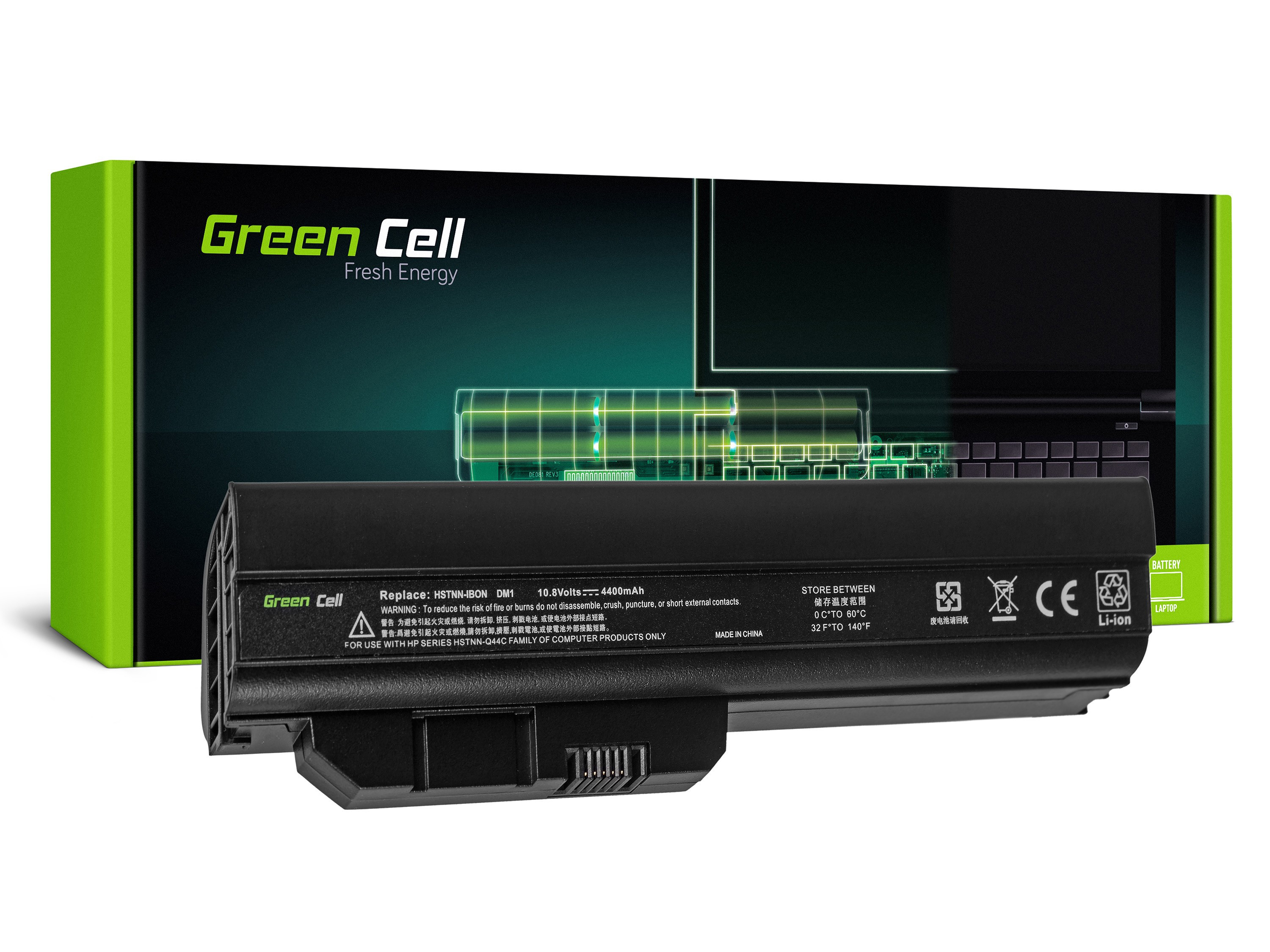 Green Cell HP20 Baterie HP PT06 HP Compaq Mini 311 311C 4400mAh Li-Ion