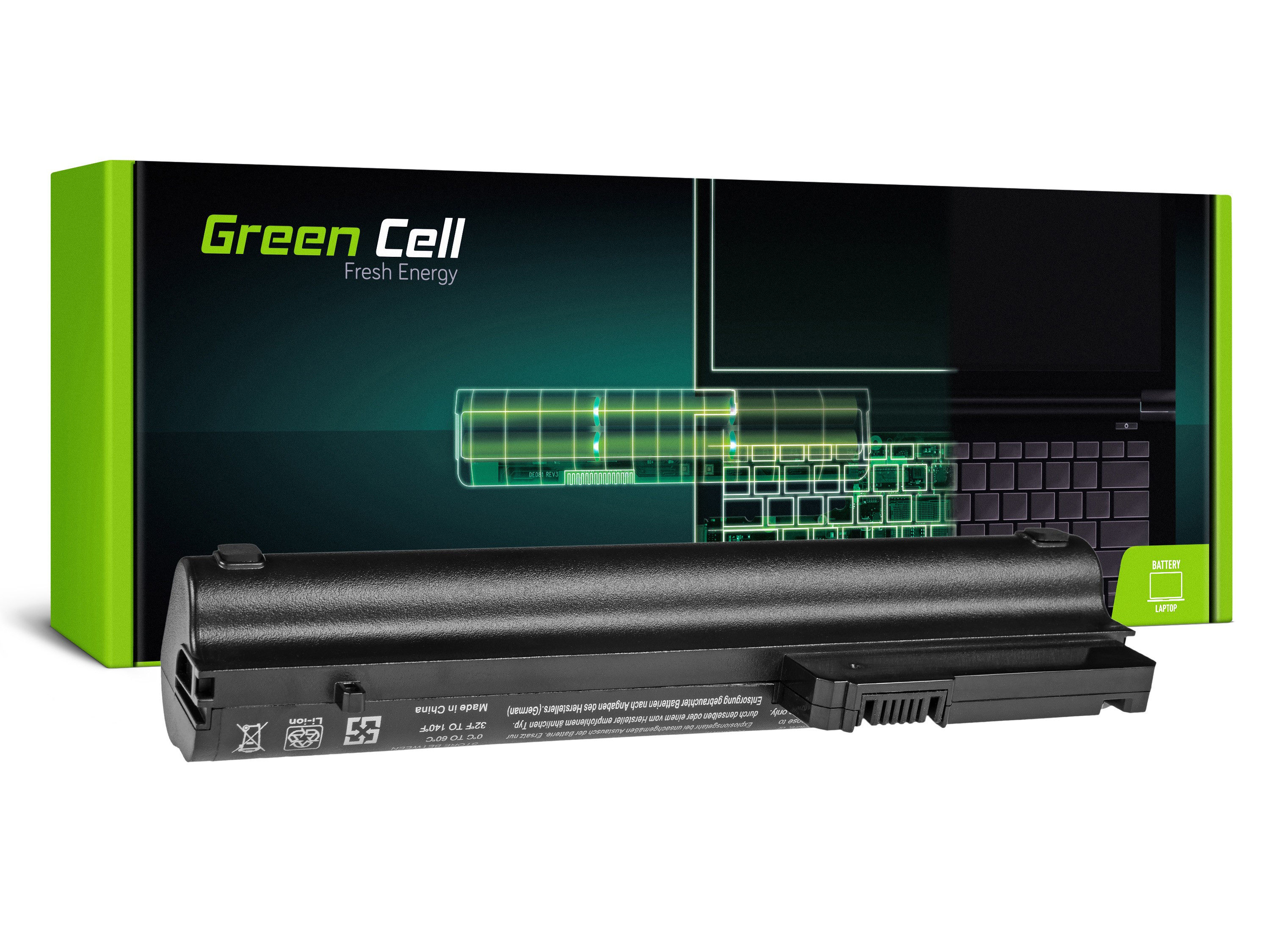 Green Cell HP53 Baterie HP Compaq 2510p nc2400 2530p 2540p 6600mAh Li-ion