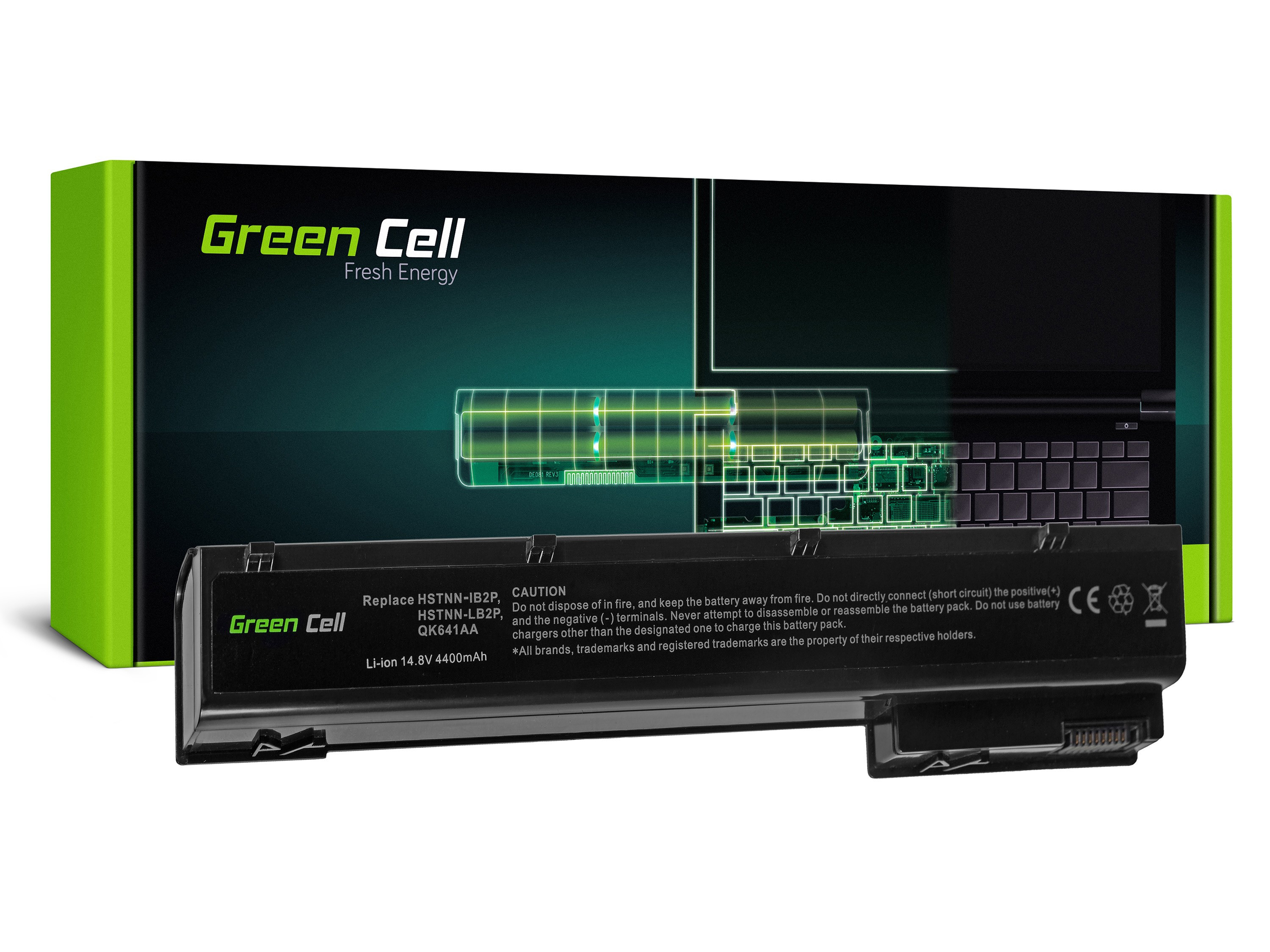 *Green Cell HP56 Baterie HP EliteBook 8560w 8570w 8760w 8770w 4400mAh Li-ion