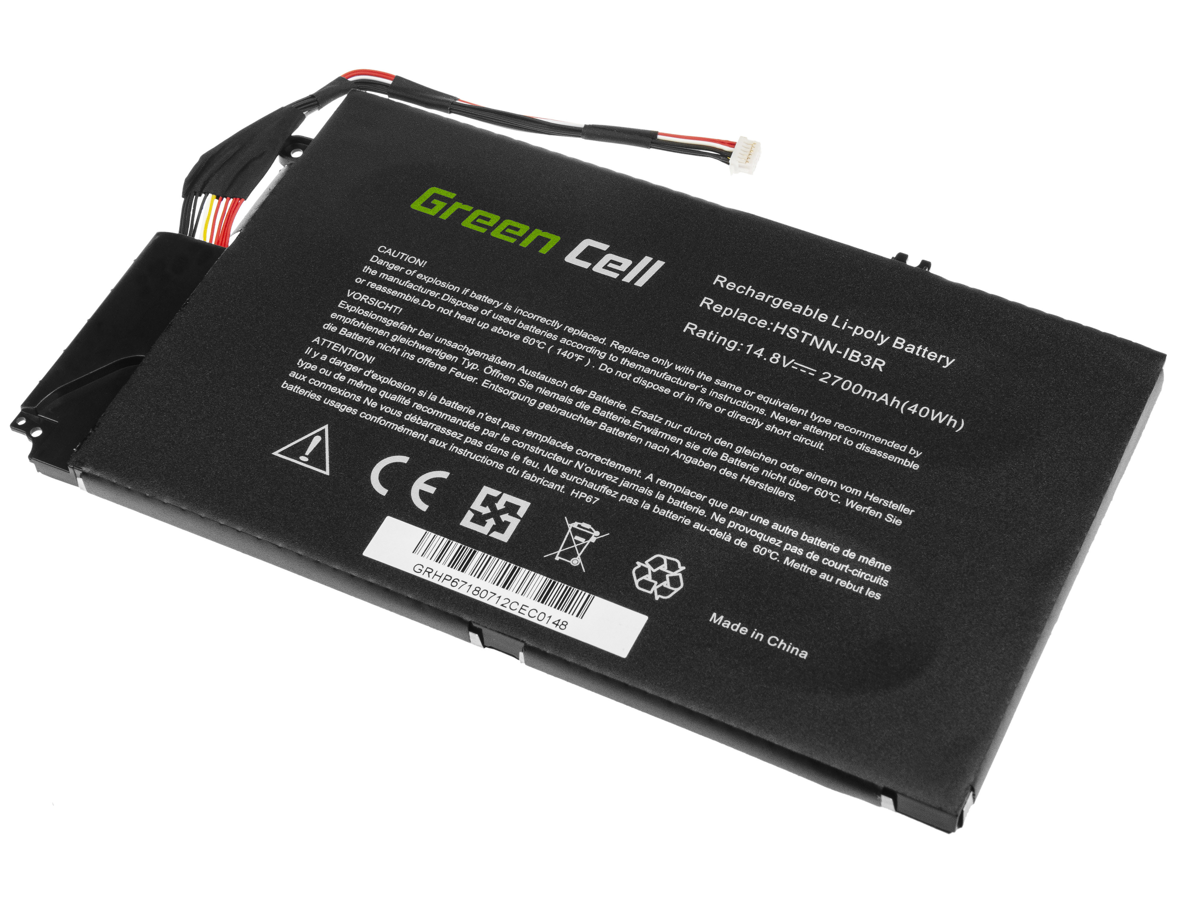 Green Cell Battery EL04XL HSTNN-IB3R HSTNN-UB3R for HP Envy 4 4-1110EW 4-1110SW 4-1120EW 4-1120SW 4-1130EW 4-1210EW 4-1210SW