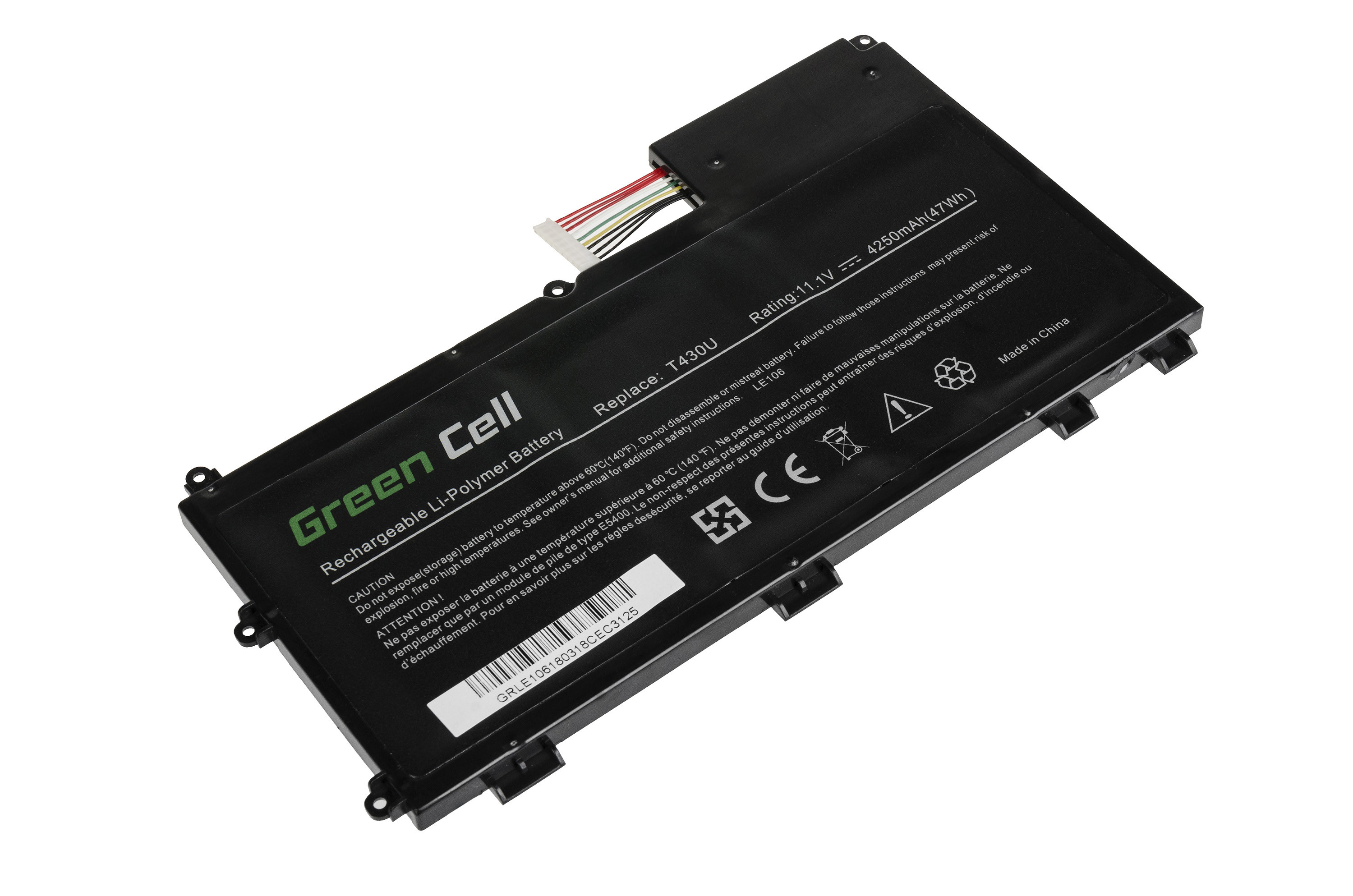 Green Cell Battery L11N3P51 L11S3P51 L12L3P51 for Lenovo ThinkPad T430u