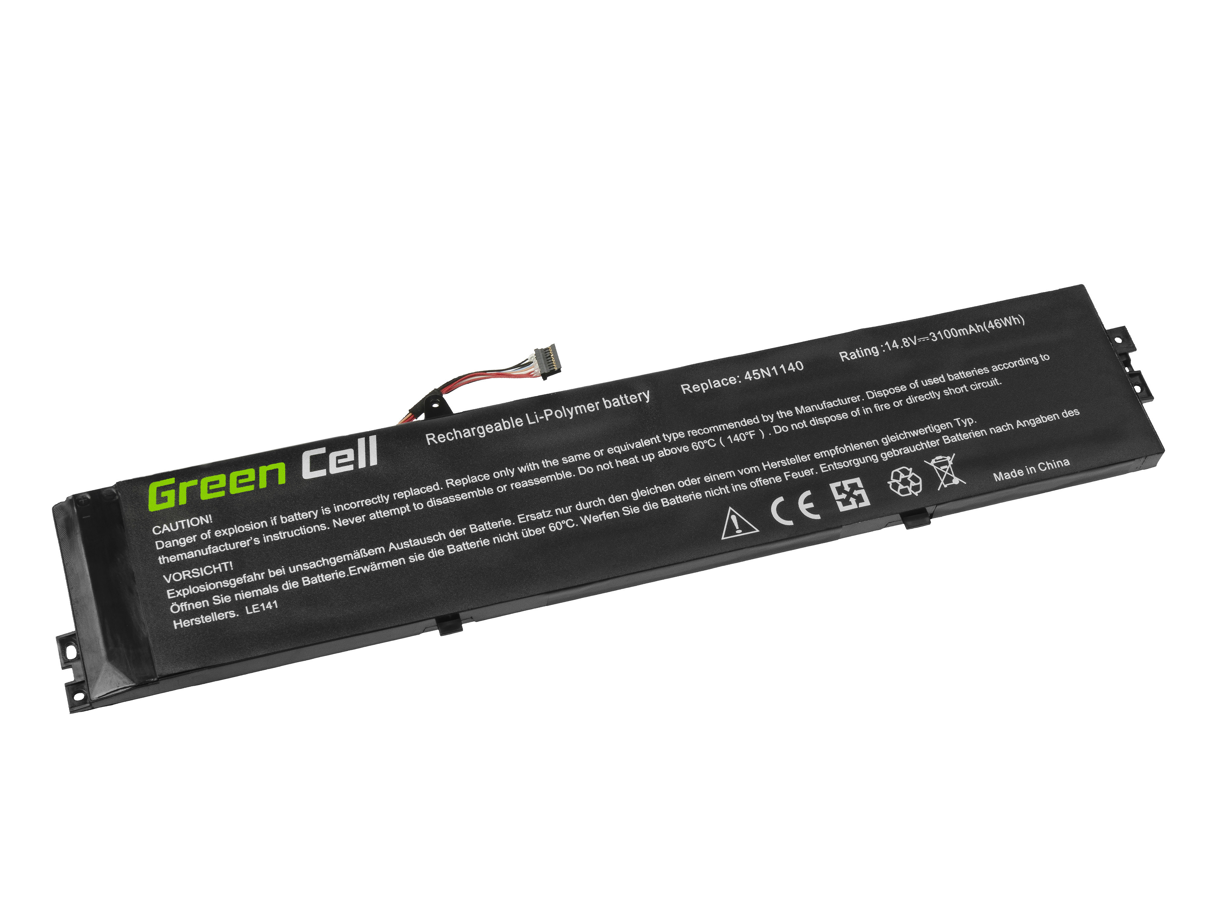 Green Cell LE141 Baterie Lenovo 45N1138 45N1139 45N1140 45N1141, Lenovo ThinkPad S431 S440 3100mAh Li-Pol