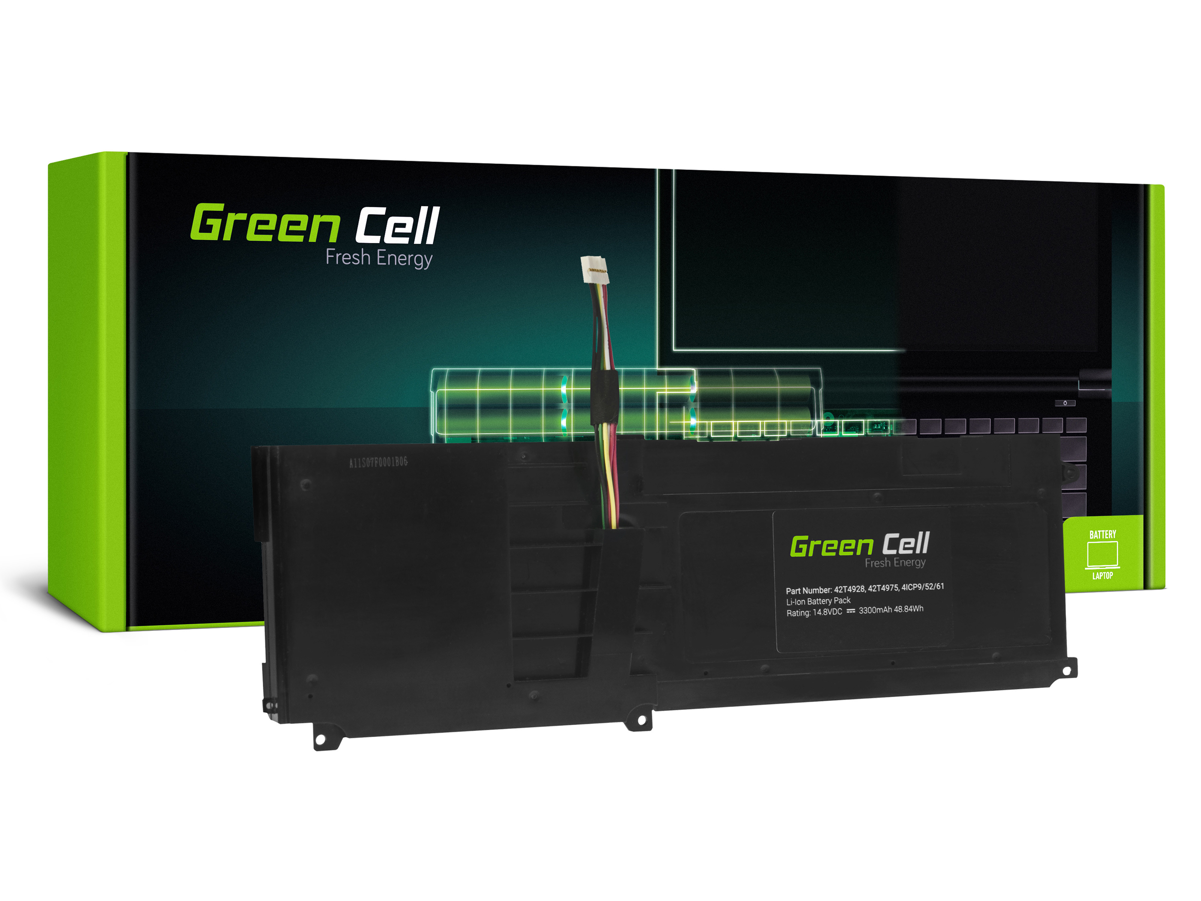 Green Cell LE146 Baterie Lenovo ThinkPad Edge E420s 3300mAh Li-Pol