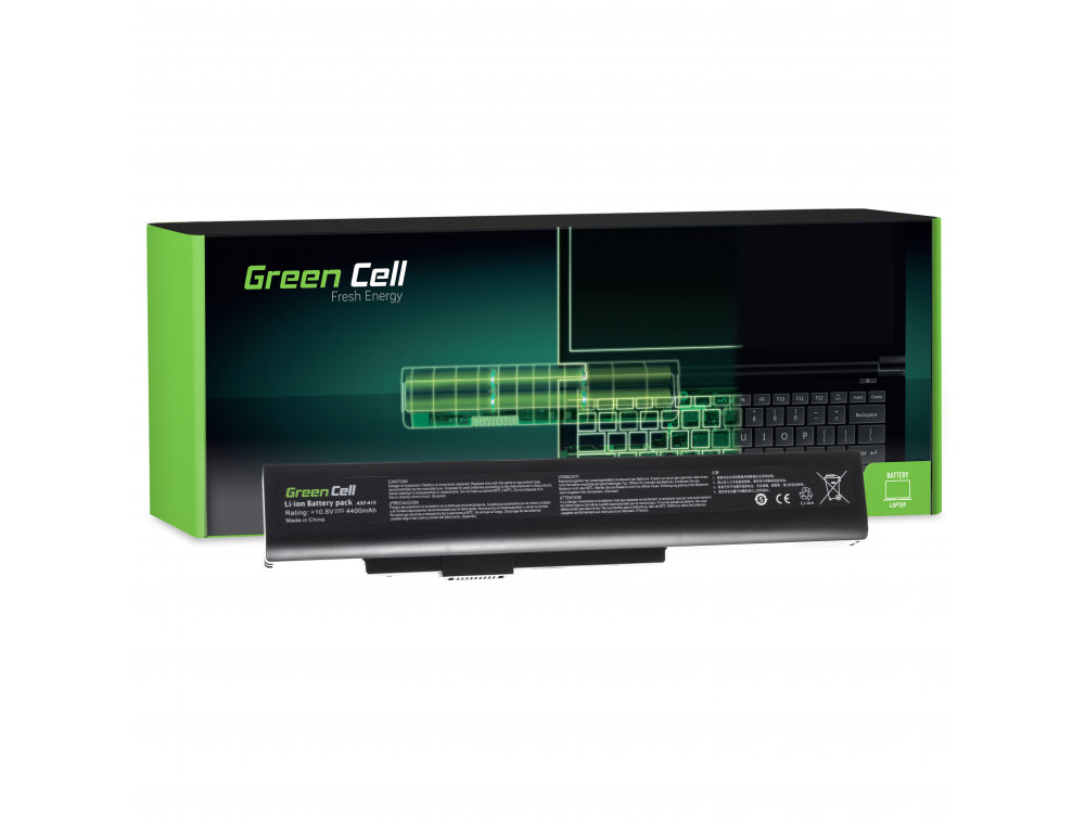 Green Cell akkumulátor MSI A6400 CR640 CX640 MS-16Y1 / 11,1V 4400mAh
