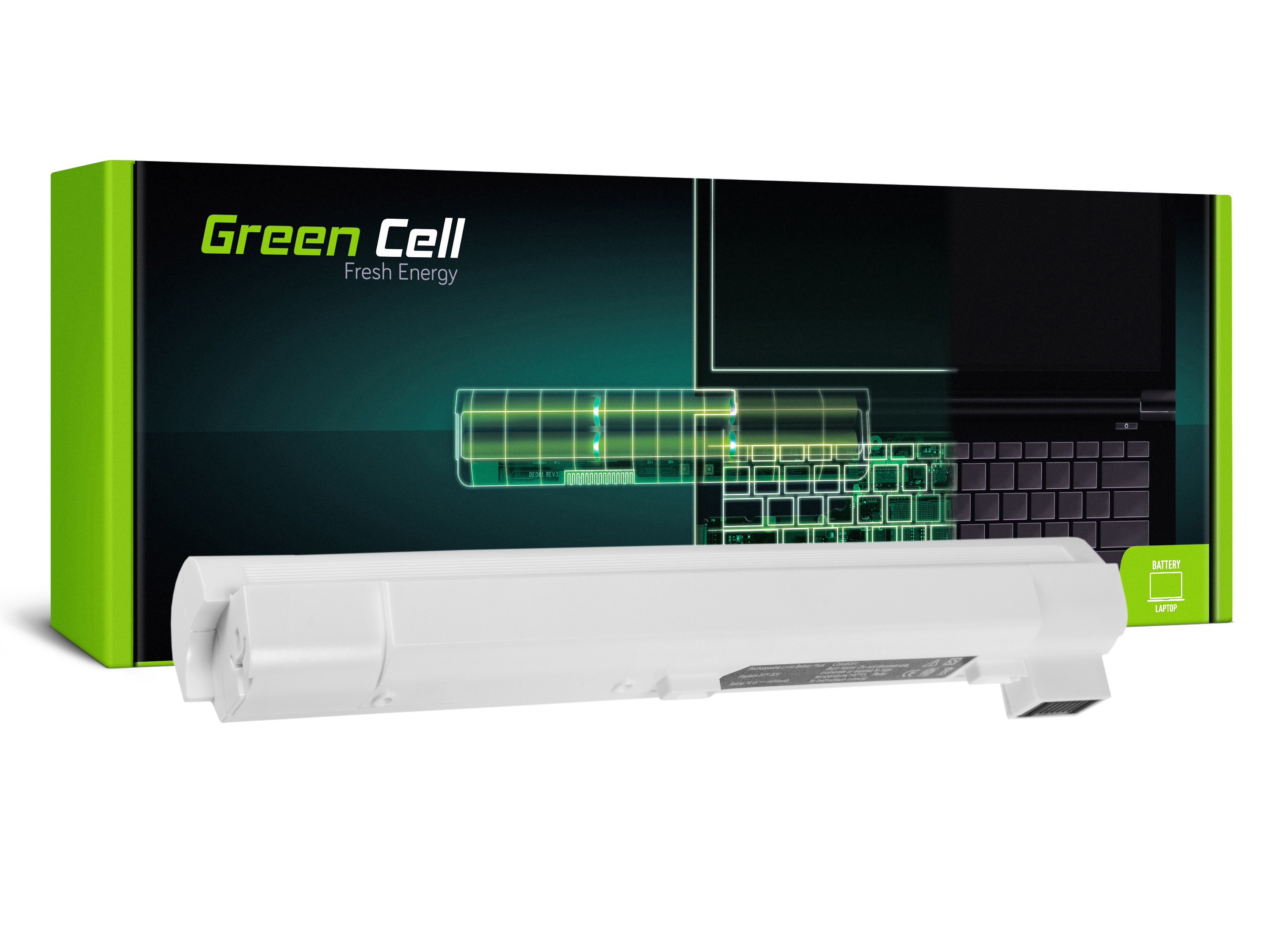 Green Cell MS08 Baterie BTY-S27 MSI MegaBook S310 BTY-S25 BTY-S26 BTY-S28 MSI EX300 PR200 PR300 PX200 VR200 VR201 2000mAh Li-ion