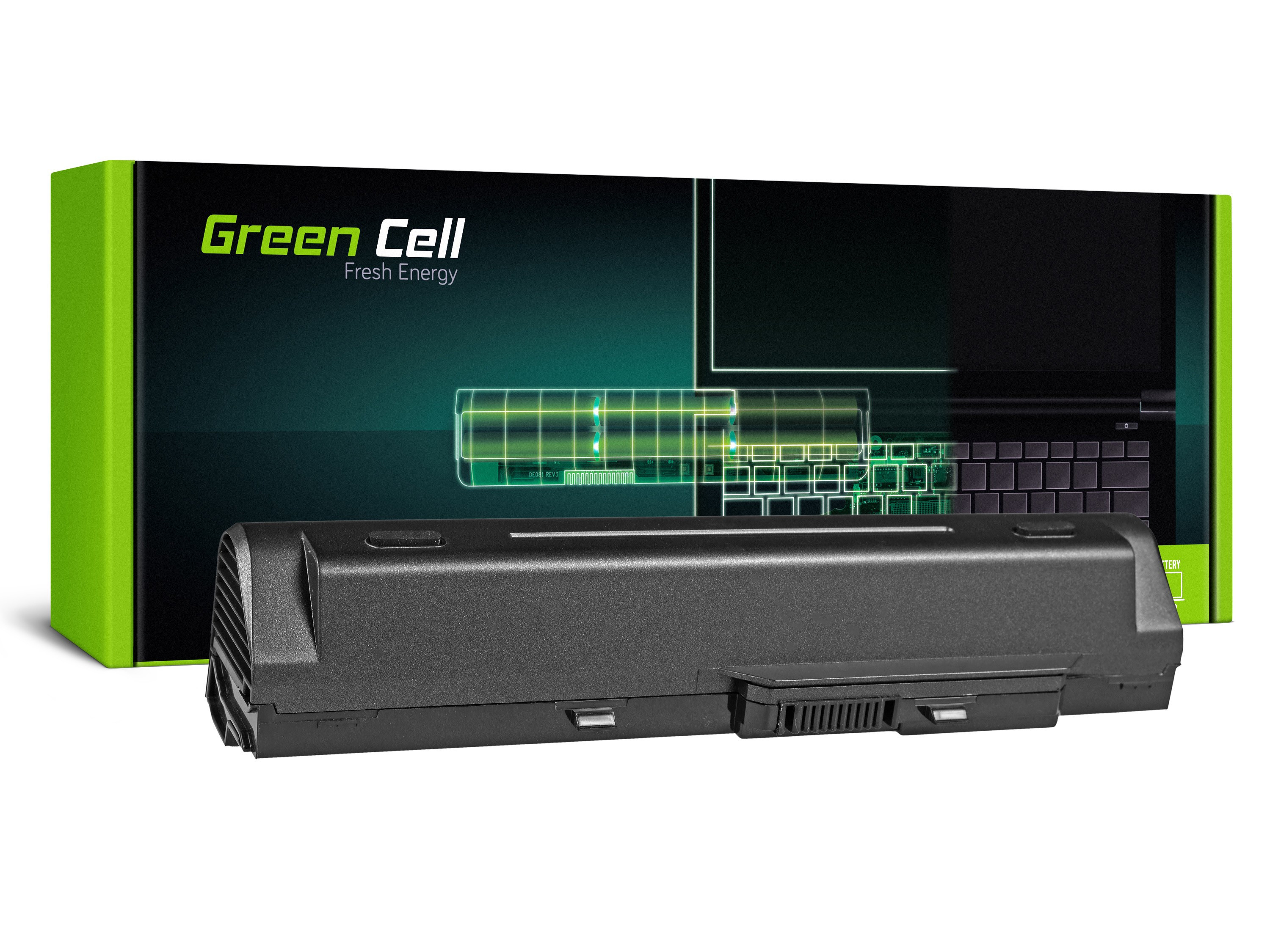 Green Cell MS09 Baterie MSI MSI Wind U100 U200 BTY-S12 6600mAh Li-ion